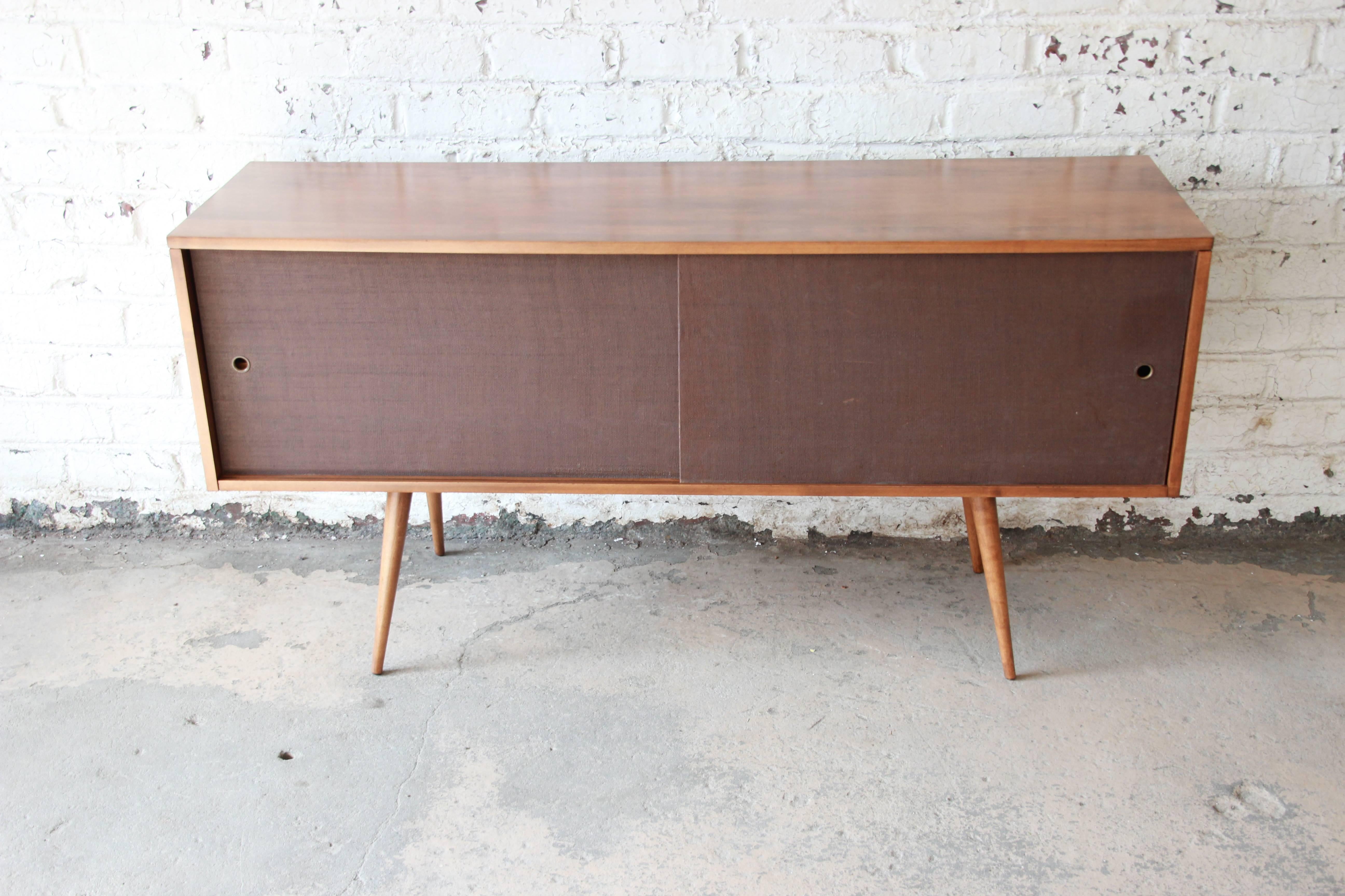 American Paul McCobb Planner Group Credenza or Record Cabinet