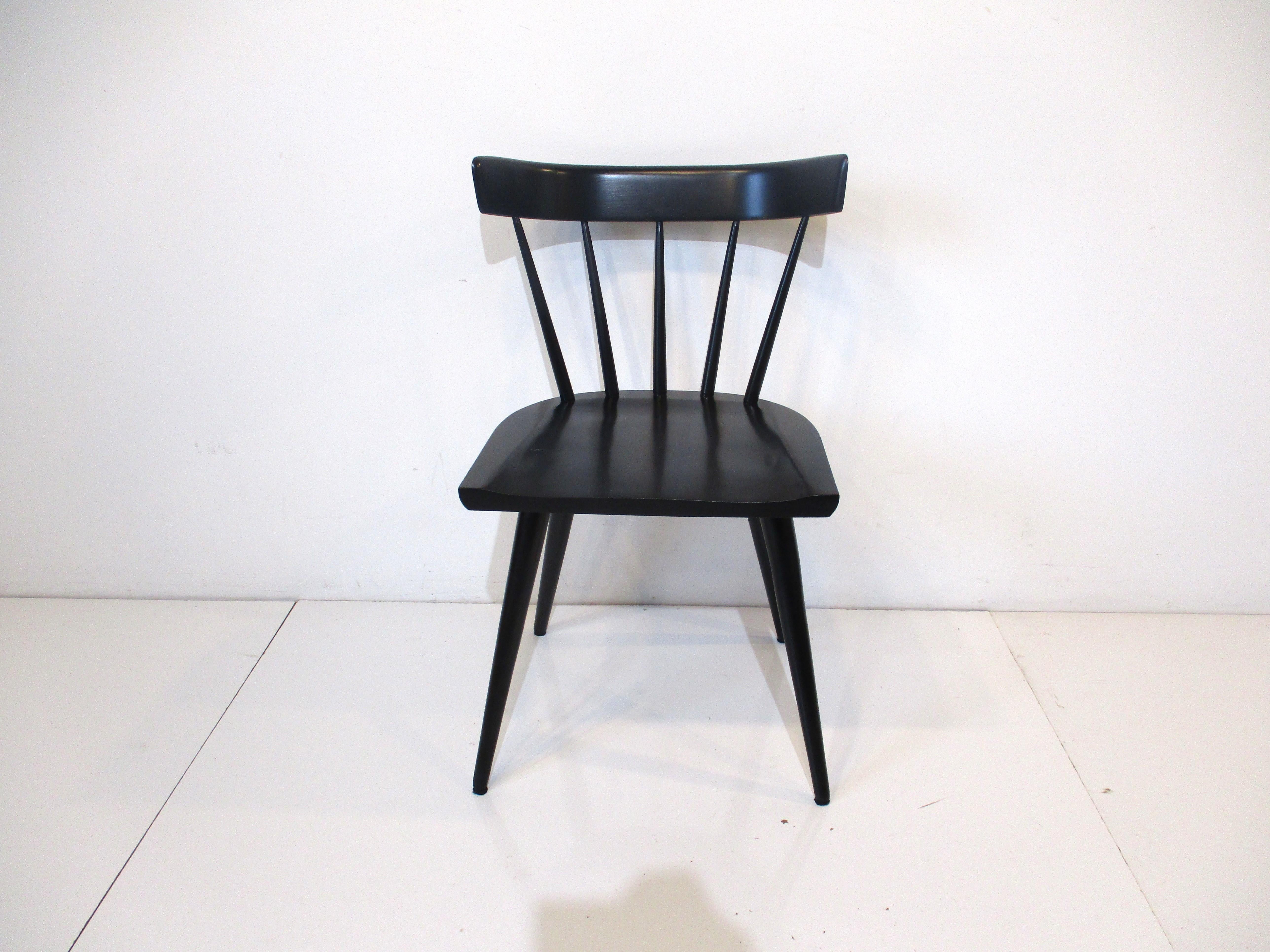 Mid-Century Modern Paul McCobb Planner Group Dining Chairs