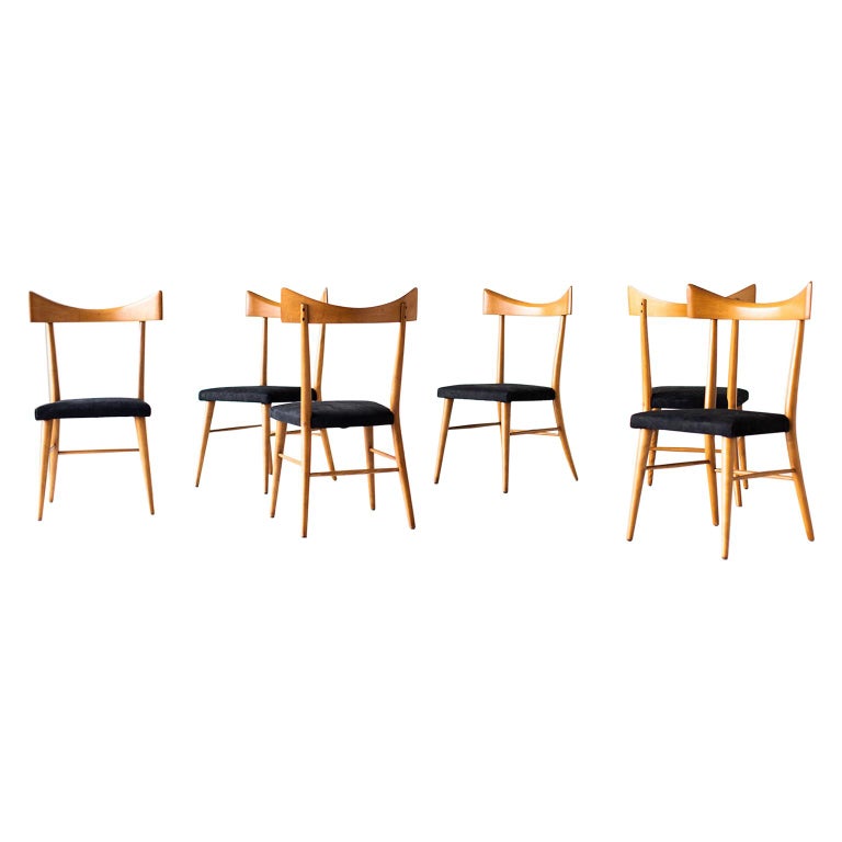 Paul McCobb Planner Group Dining Chairs for Winchendon Furniture at 1stDibs