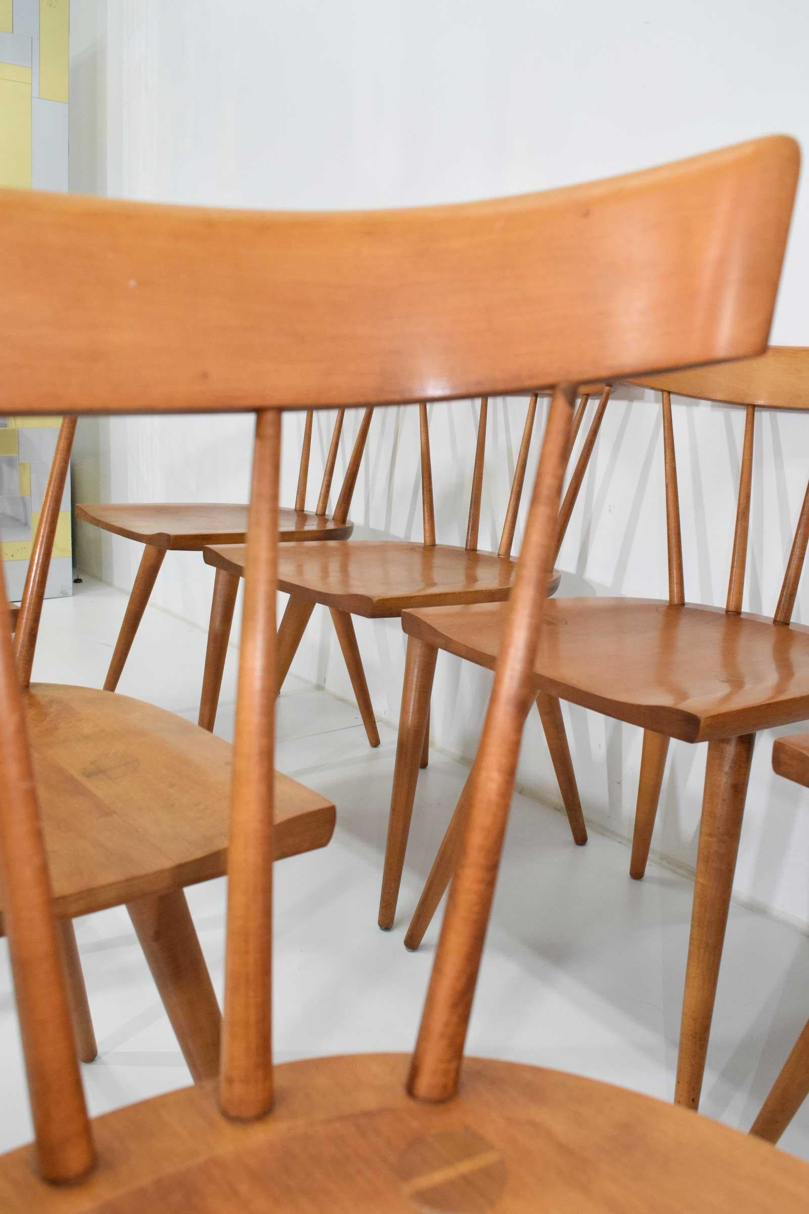 Mid-Century Modern Paul McCobb Planner Group Dining Chairs, Set of Eight, 1950s