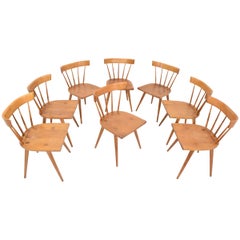 Paul McCobb Planner Group Dining Chairs, Set of Eight, 1950s