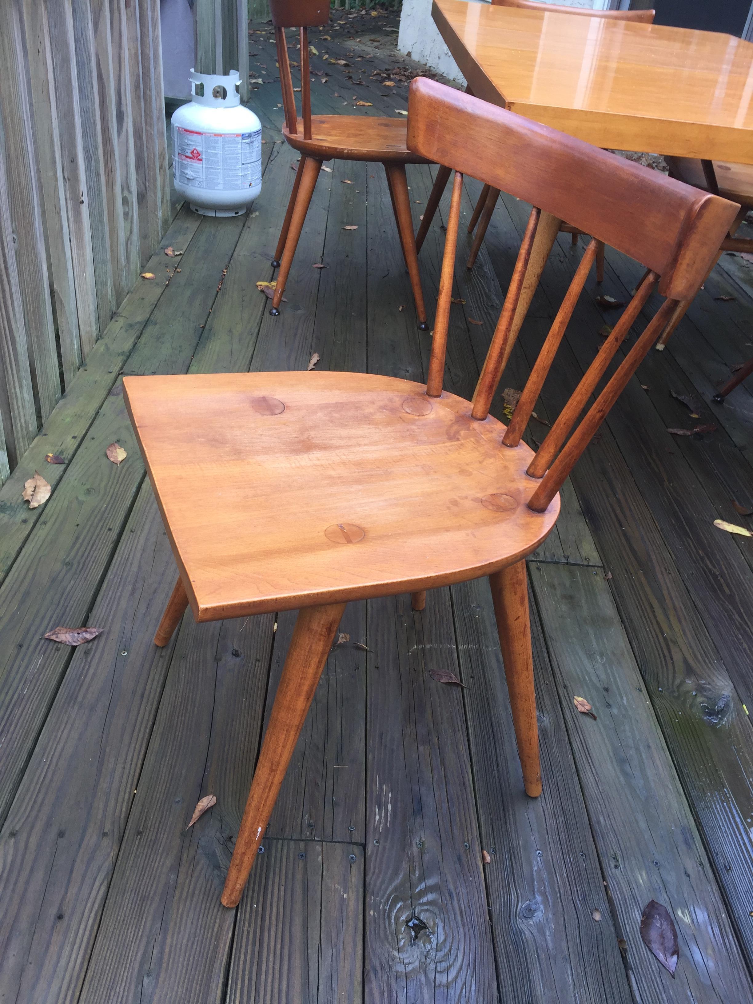 Paul McCobb Planner Group Dining Set 1