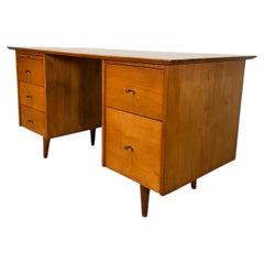 Paul McCobb Planner Group Double Pedestal Desk