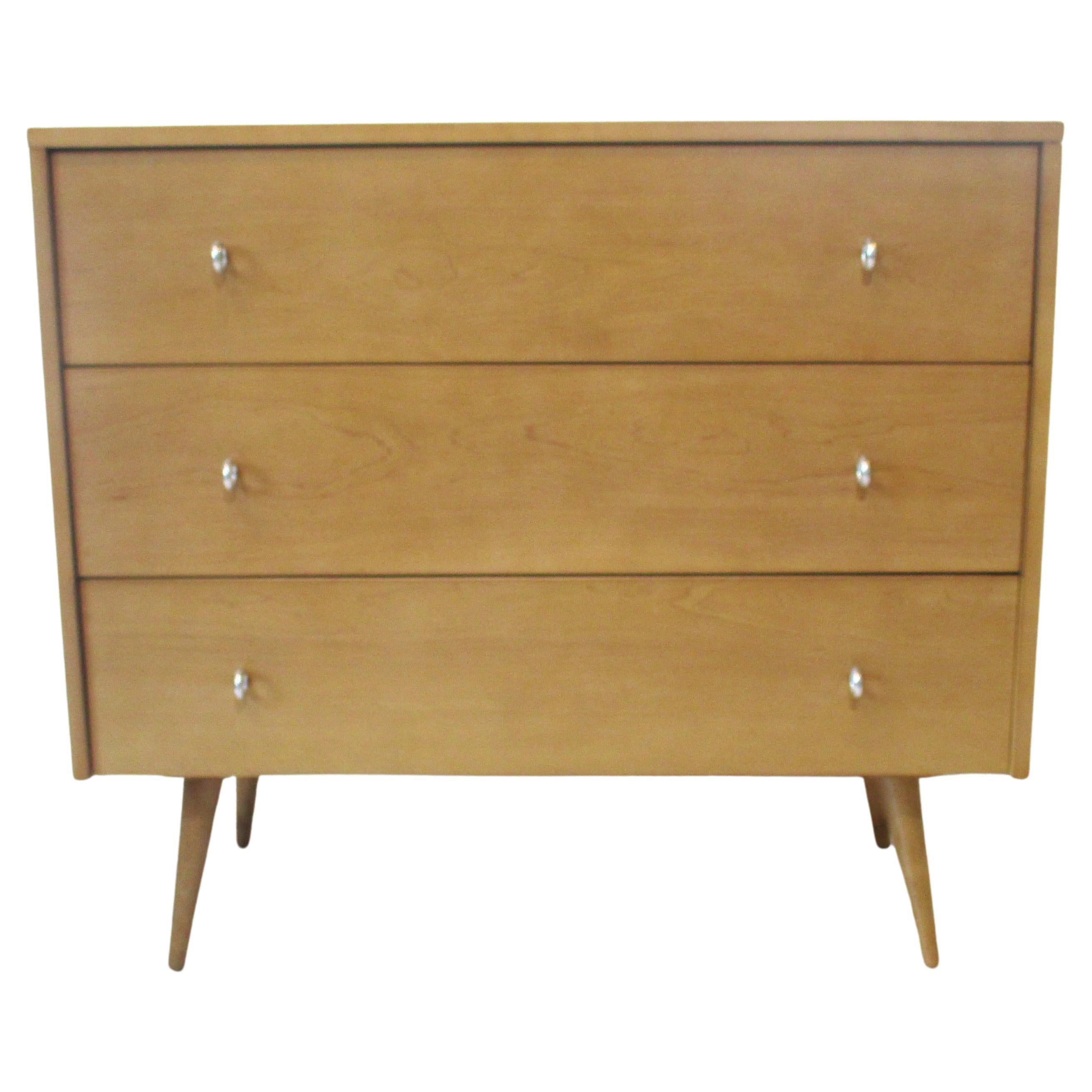 Lovered Walnut Small Dresser / Chest by American of Martinsville at 1stDibs