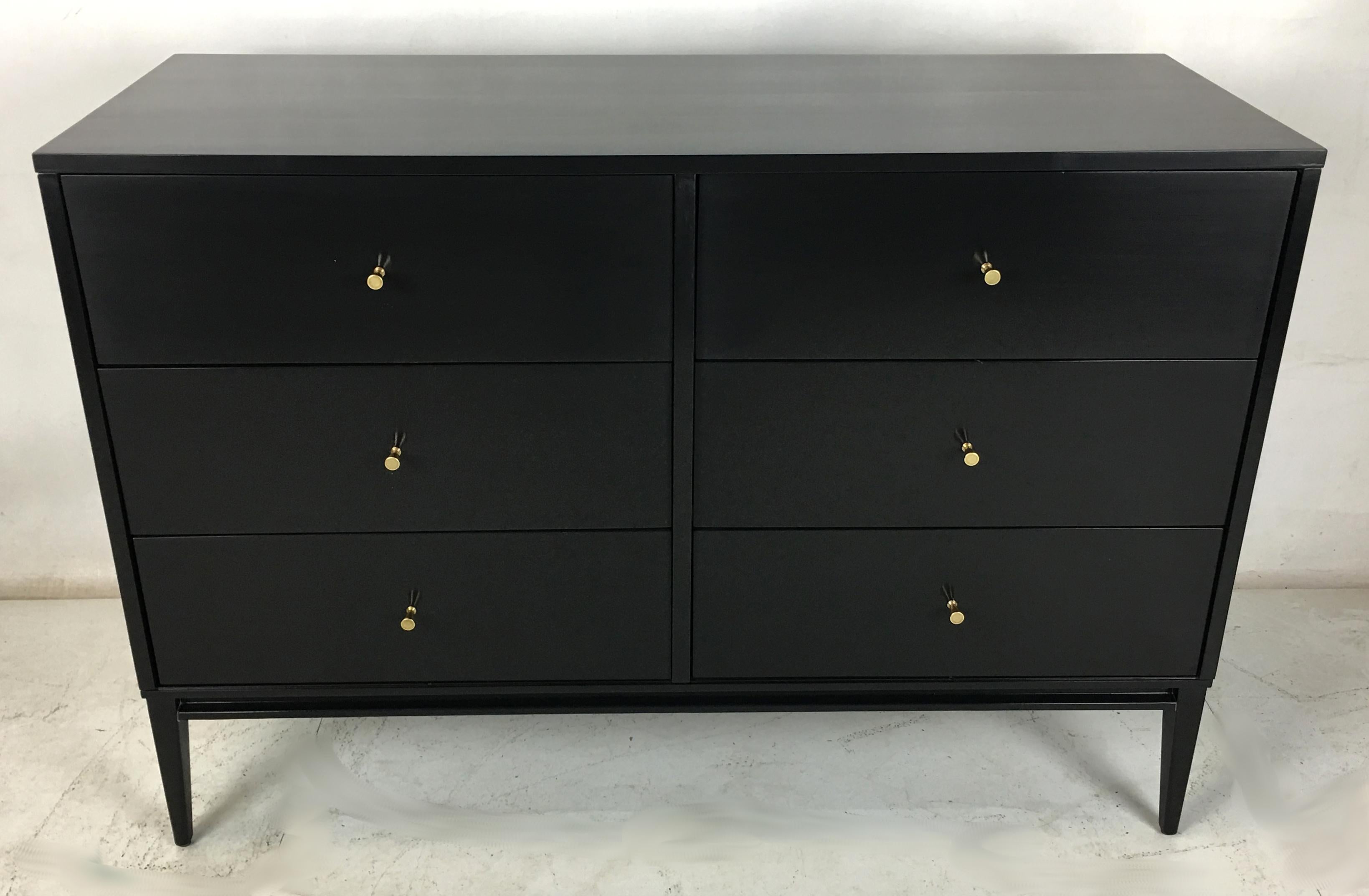 Mid-Century Modern Paul McCobb Planner Group Dresser in Hand-Rubbed Lacquer