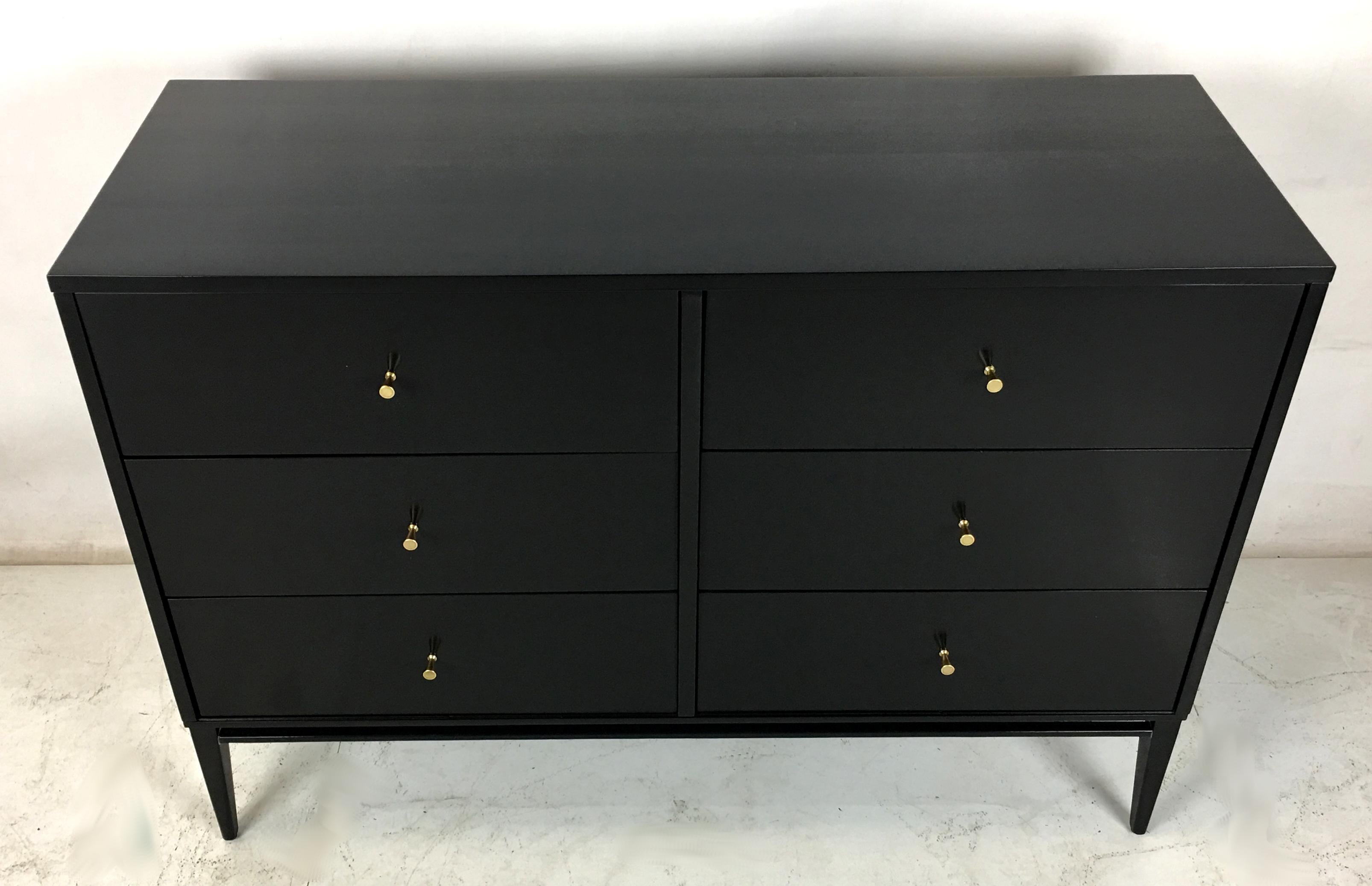 American Paul McCobb Planner Group Dresser in Hand-Rubbed Lacquer