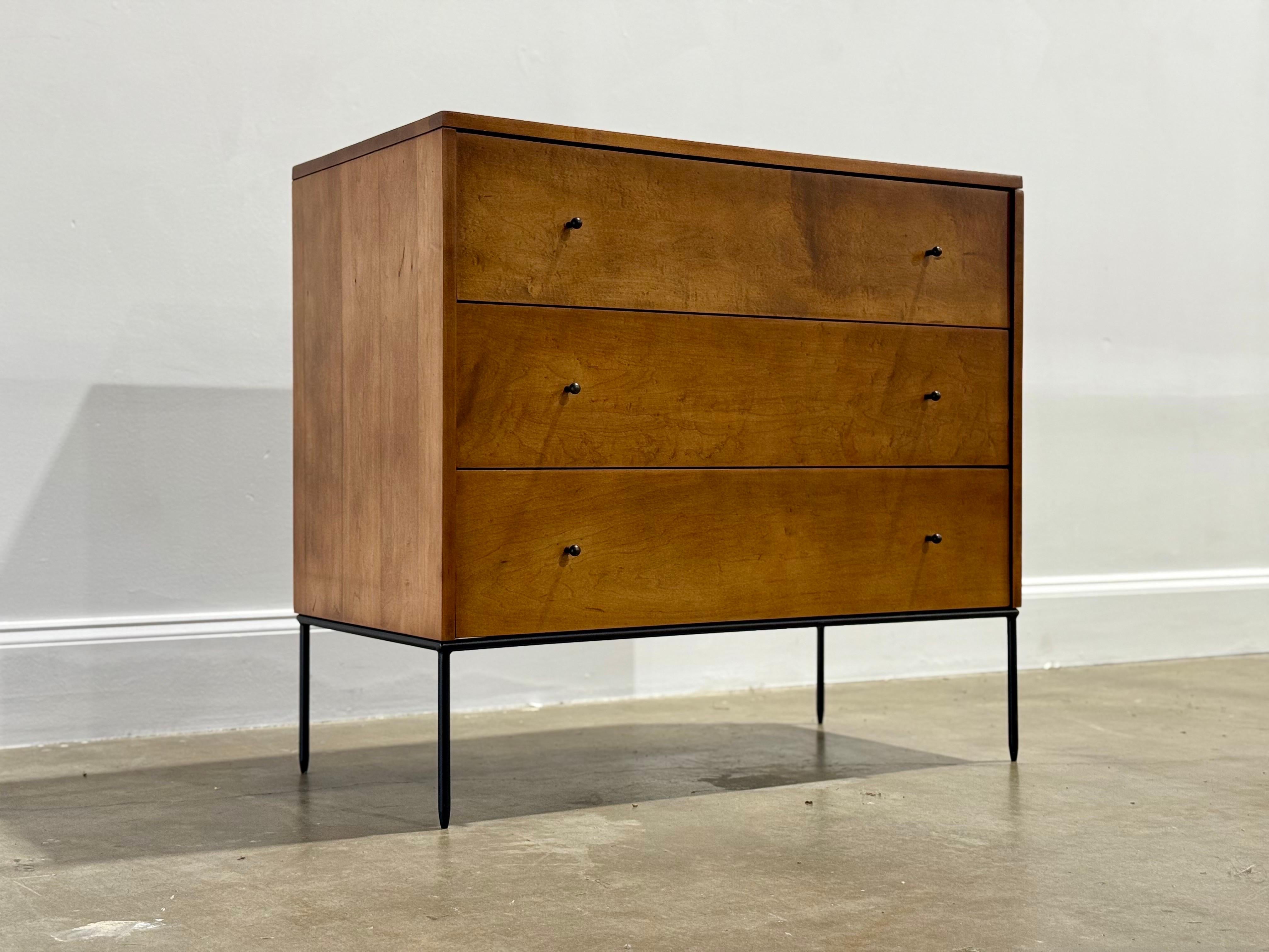 American Paul McCobb Planner Group Dresser - Mid Century Modern Three Drawer Chest For Sale