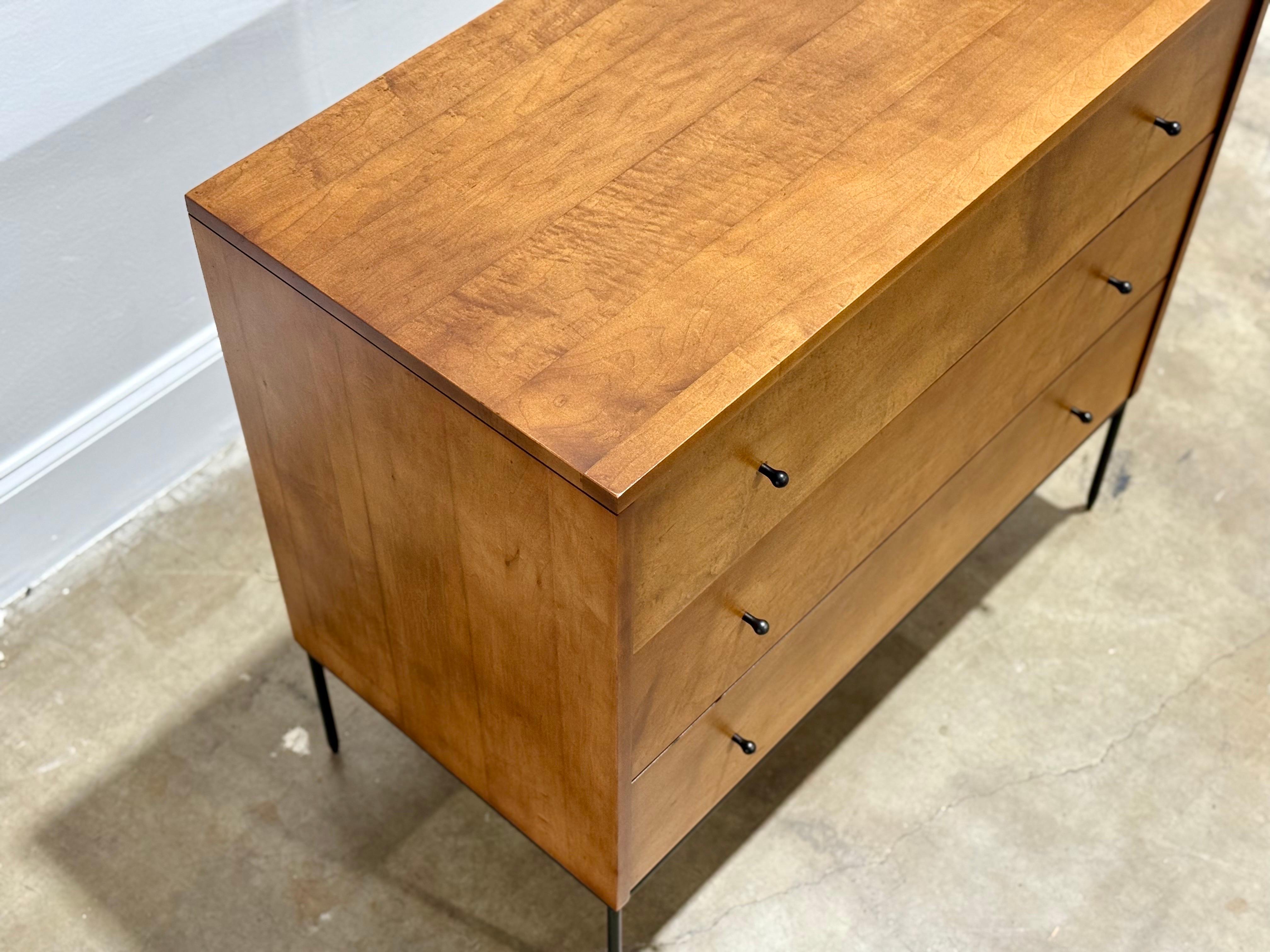 Paul McCobb Planner Group Dresser - Mid Century Modern Three Drawer Chest For Sale 1