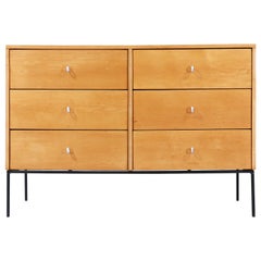 Paul McCobb "Planner Group" Dresser with Iron Base for Winchendon Furniture