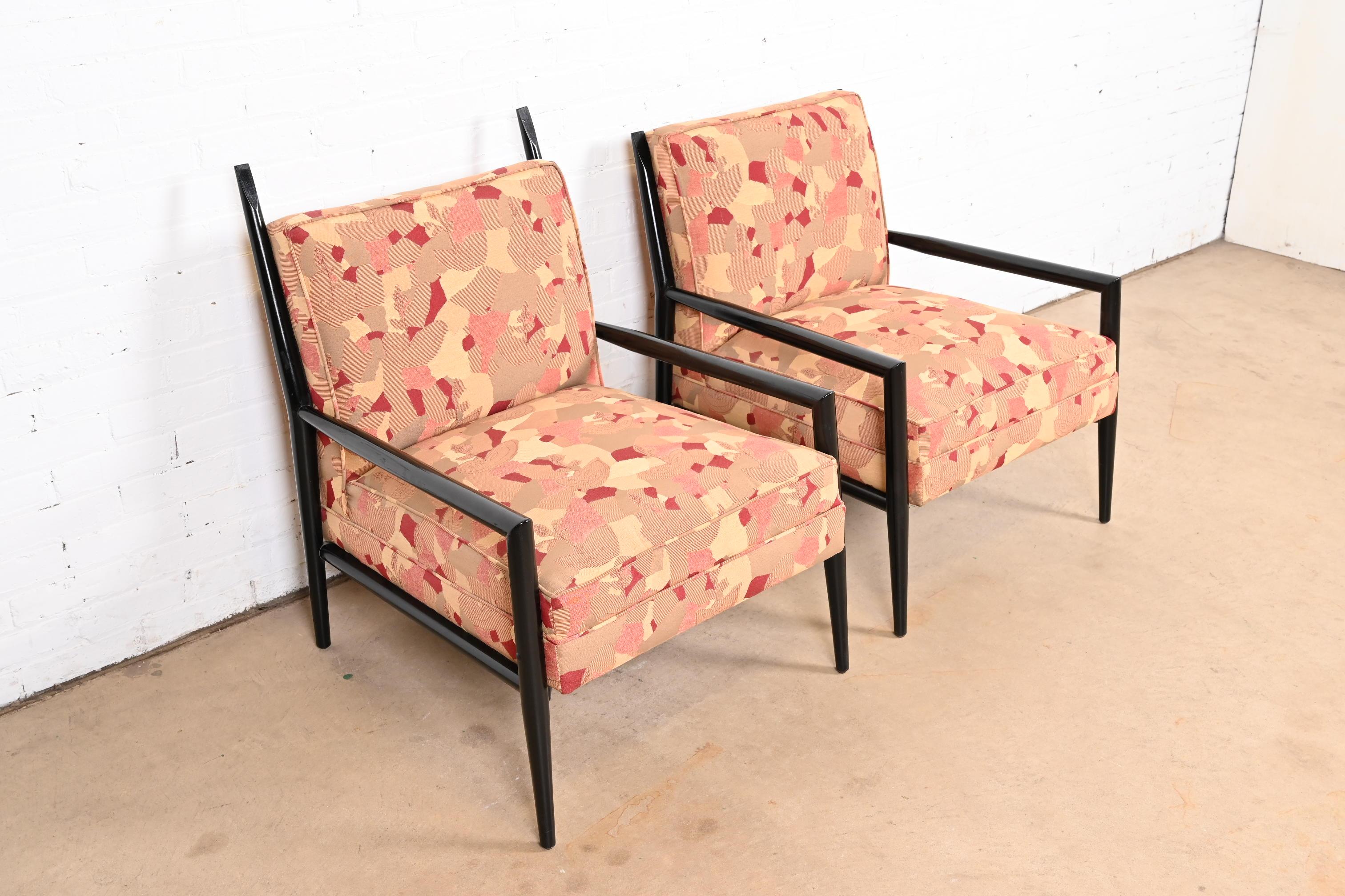 A rare early pair of Mid-Century Modern 3082-E his and hers club chairs or lounge chairs

By Paul McCobb for Winchendon Furniture, 