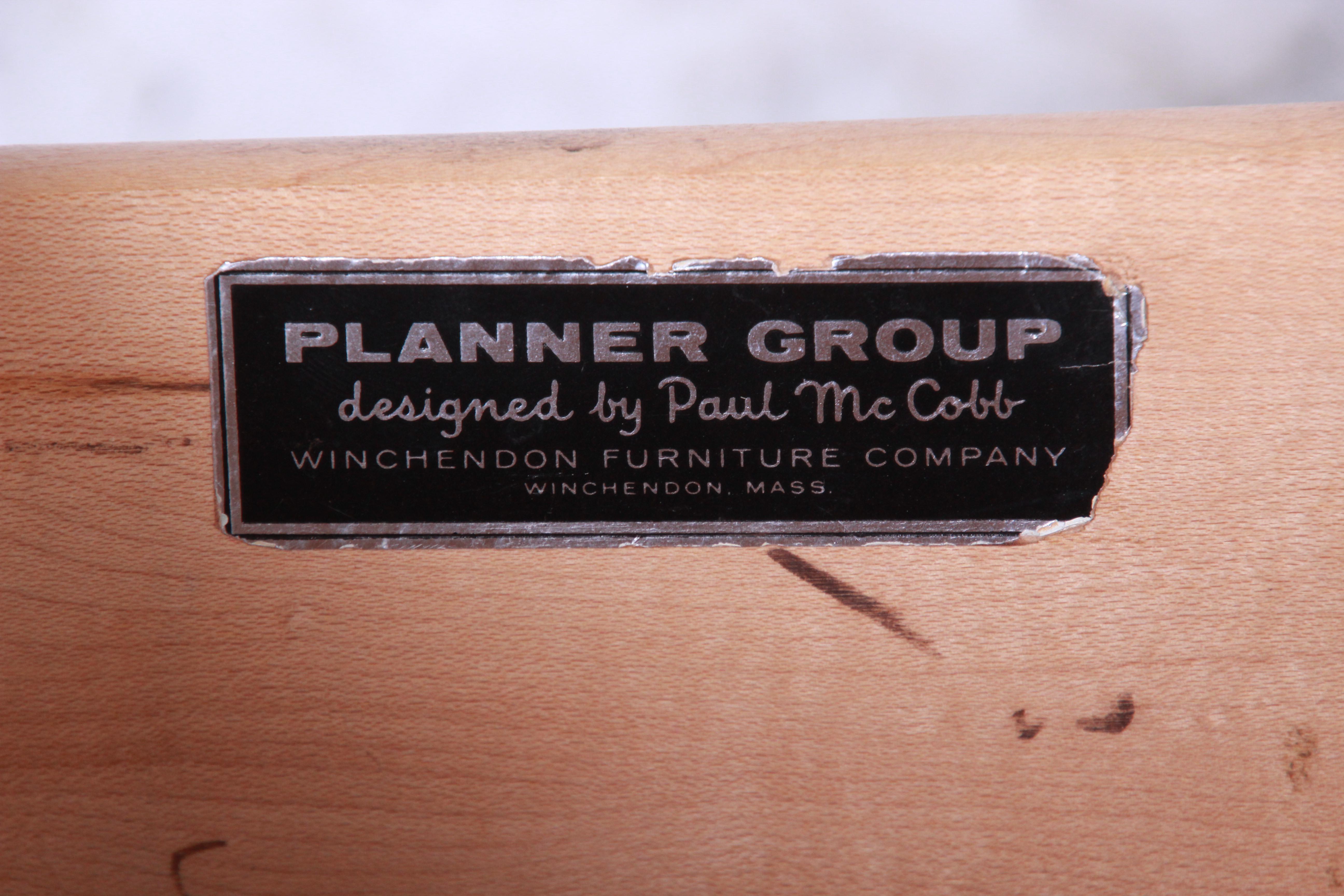 Paul McCobb Planner Group Ebonized Highboy Dresser, Newly Restored 5