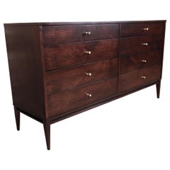 Paul McCobb Planner Group Eight-Drawer Dresser or Credenza, Newly Refinished