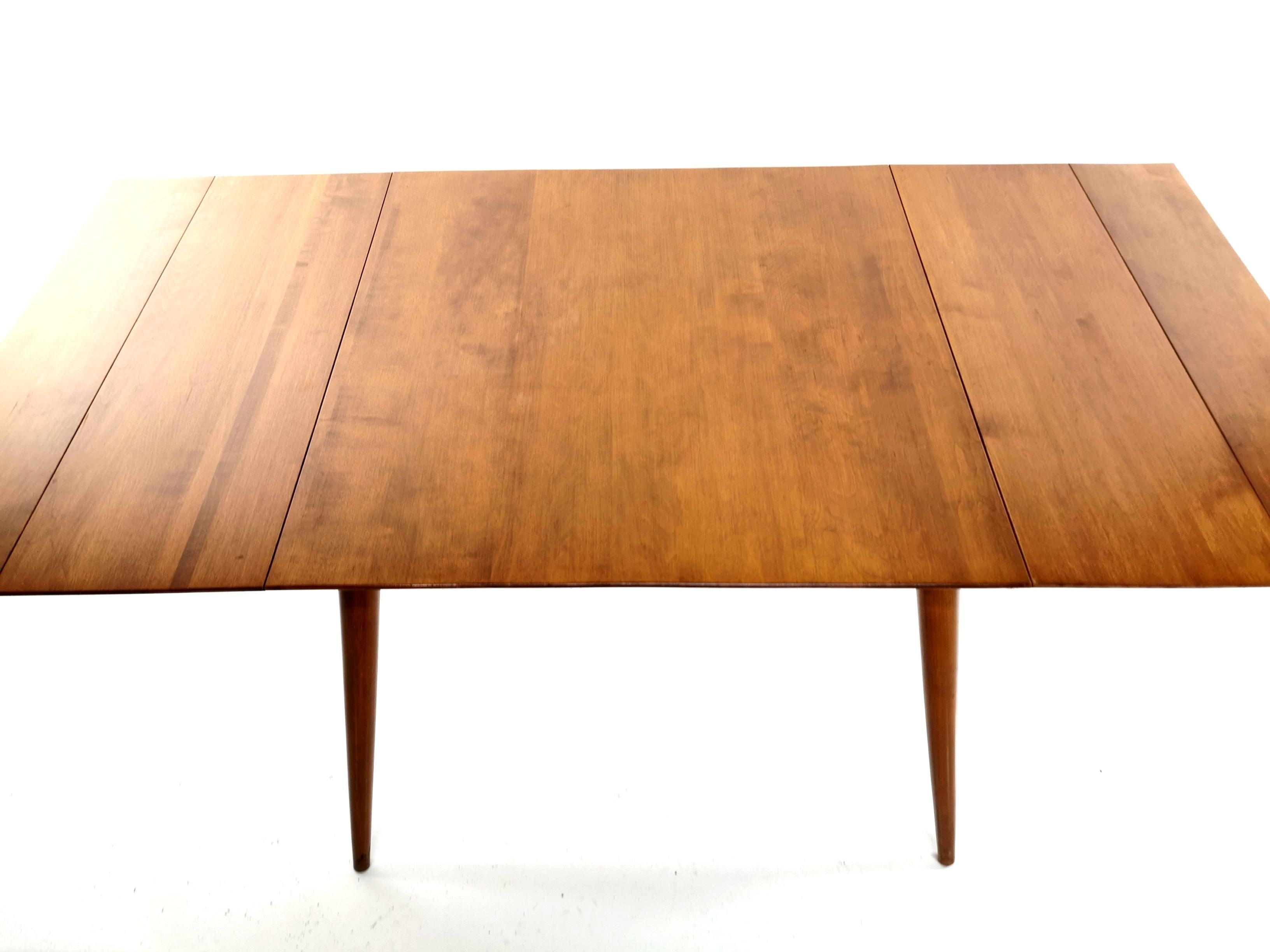 Paul McCobb Planner Group Extending Dining Table Desk Midcentury Vintage In Good Condition In STOKE ON TRENT, GB
