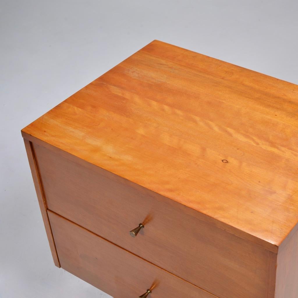 Paul McCobb Planner Group for Winchendon 2 Drawer Nightstand, Circa 1950s 1