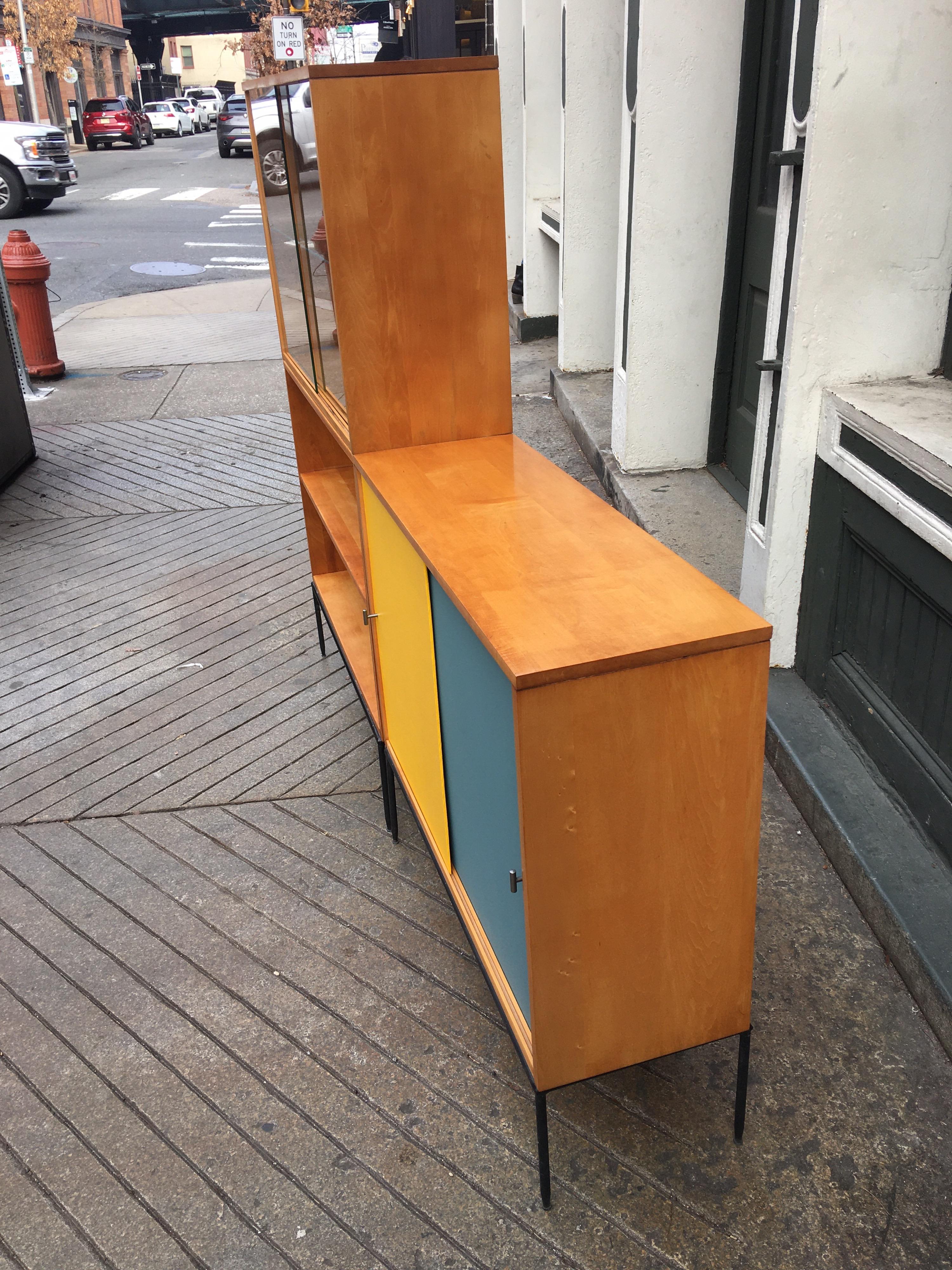 Mid-20th Century Paul McCobb Planner Group for Winchendon 3 Piece Bookcase