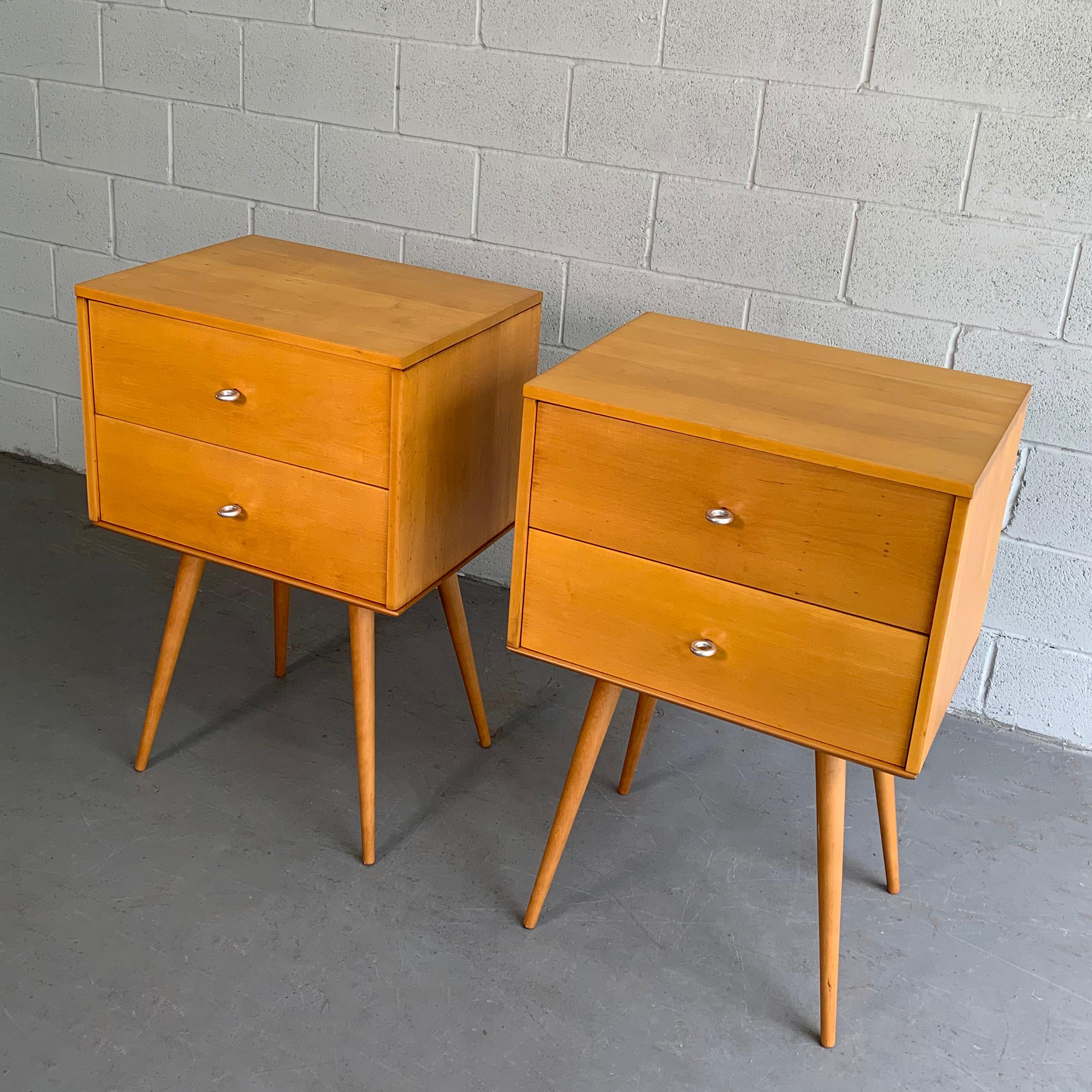 Paul McCobb Planner Group for Winchendon Blonde Dressers In Good Condition In Brooklyn, NY