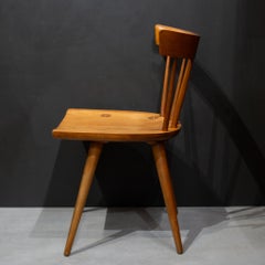 Paul McCobb Planner Group for Winchendon Furniture Solid Maple Side Chair c.1950