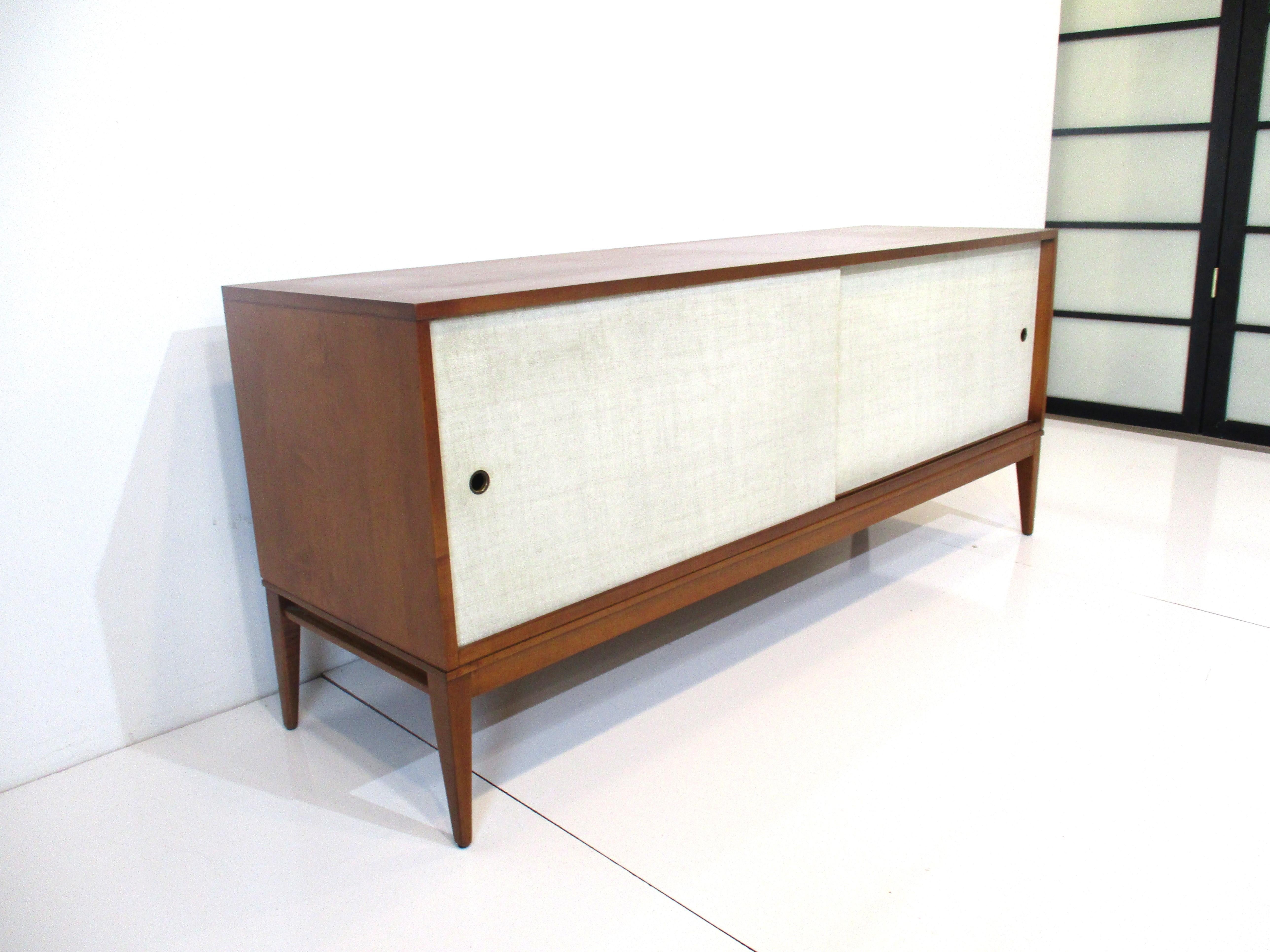 American Paul McCobb Planner Group Low Credenza