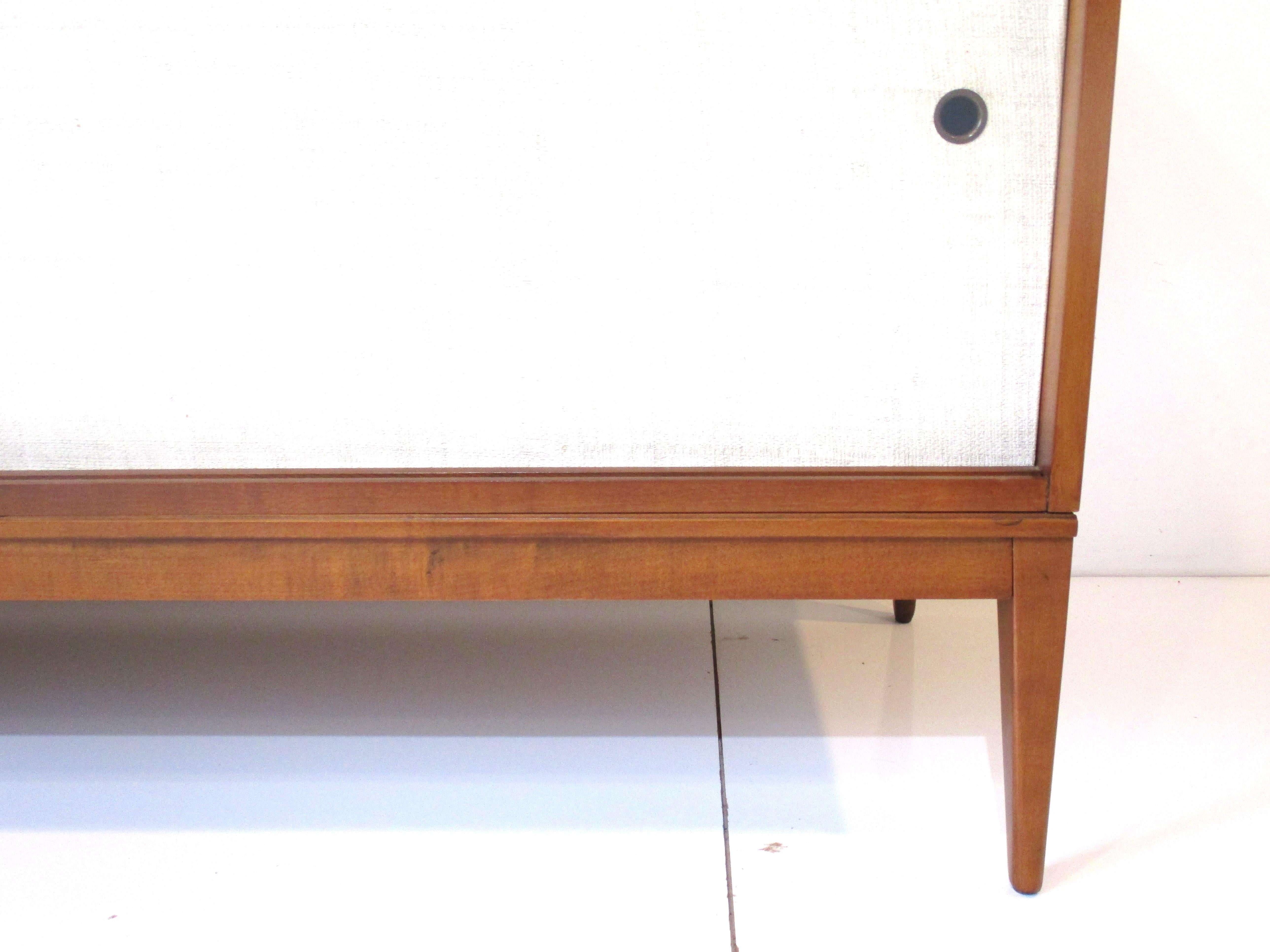Maple Paul McCobb Planner Group Low Credenza
