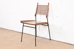 Paul McCobb Planner Group Maple and Iron "Shovel" Side Chair, Fully Restored