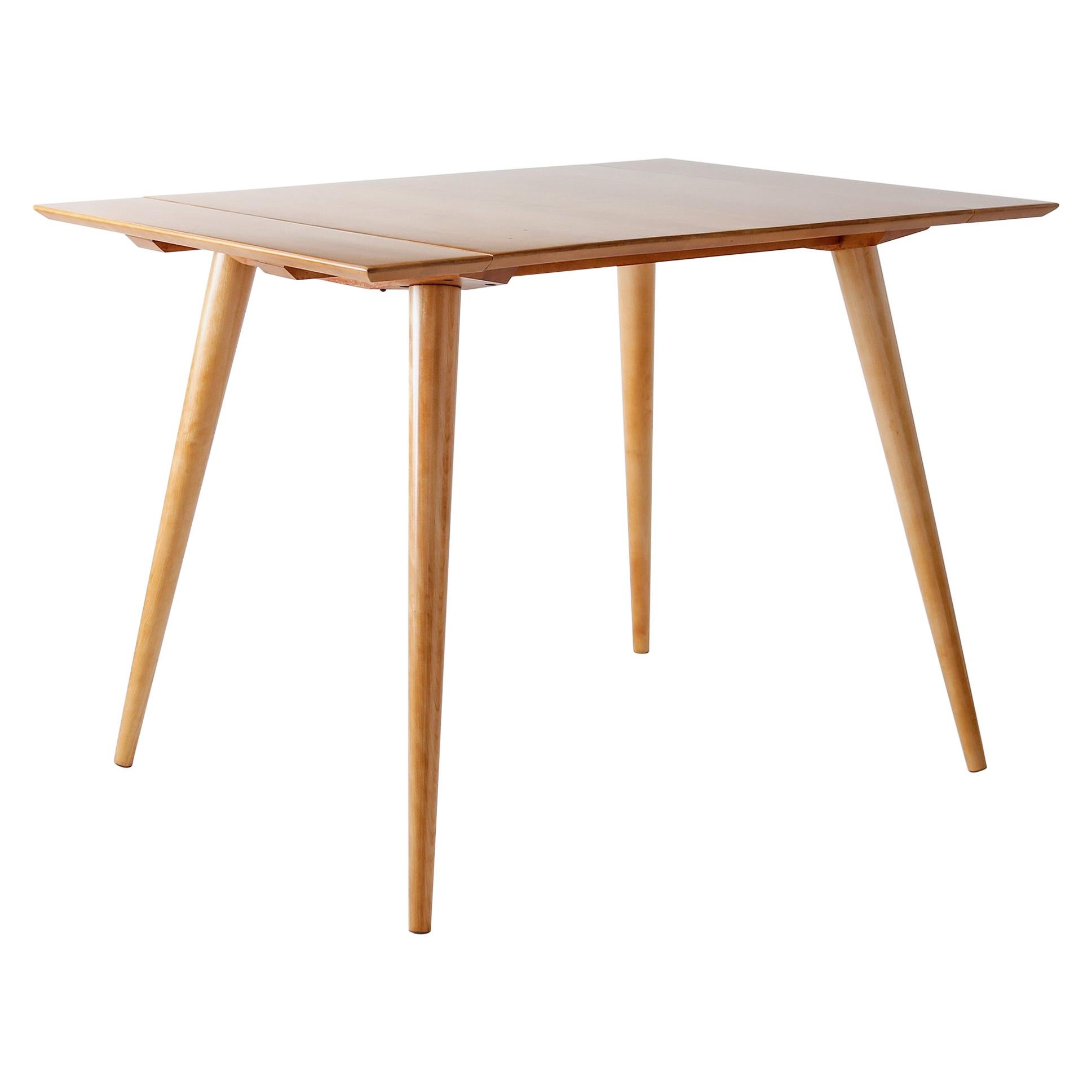 Paul McCobb Planner Group Maple Dining Table with Two Leaves, 1950s - Breakfast 