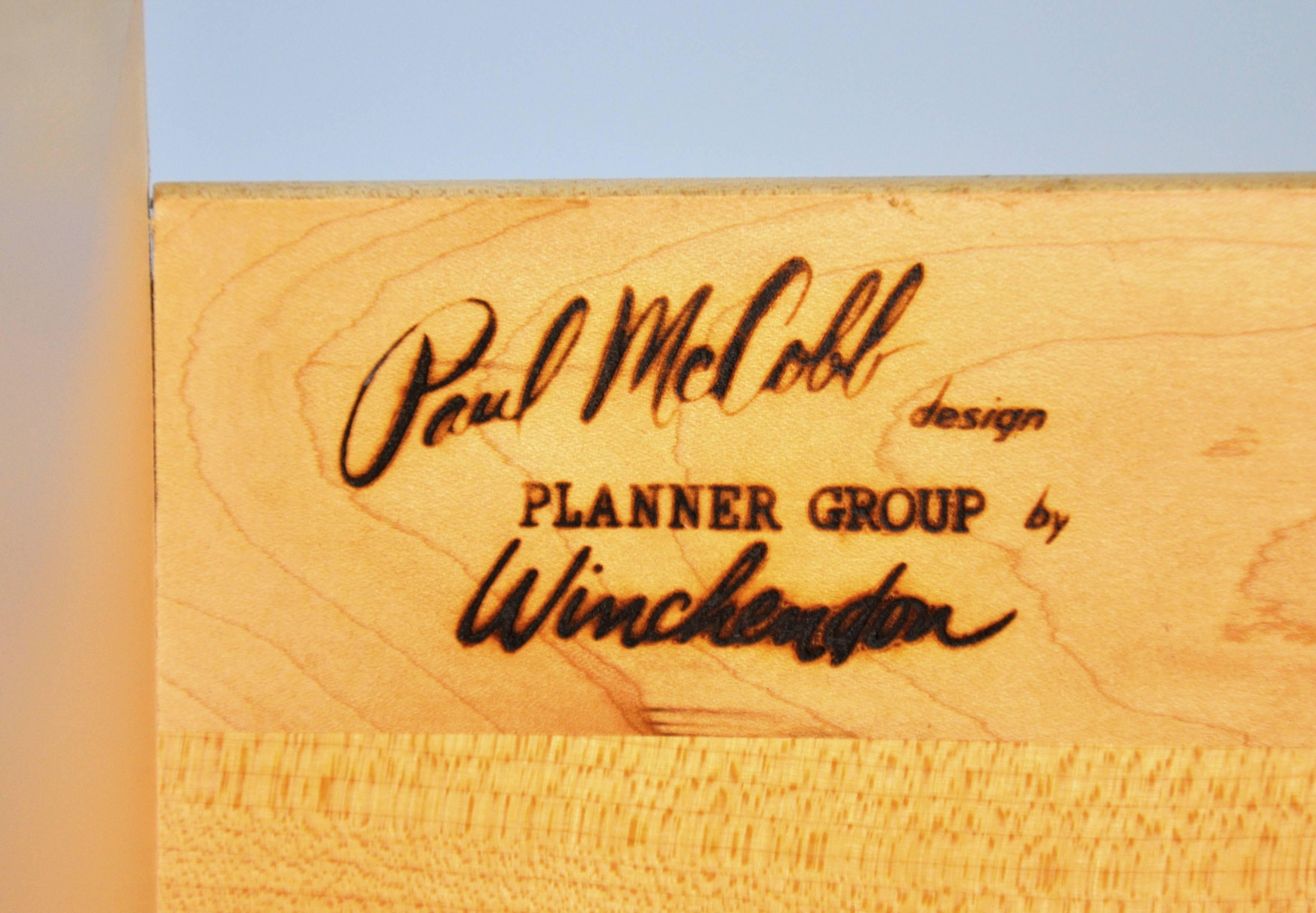 Paul McCobb Planner Group Maple Double Dresser 6