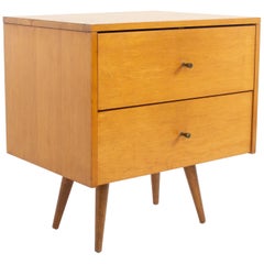 Paul McCobb Planner Group Mid Century 2 Drawer Nightstand