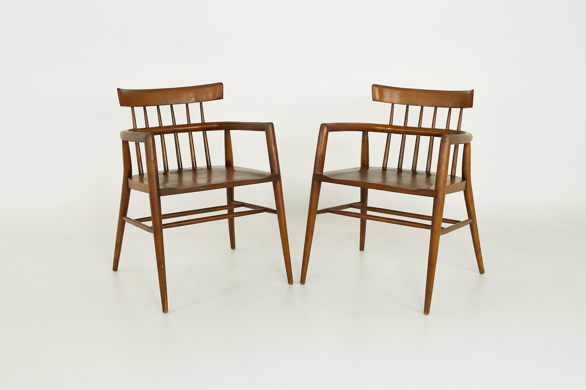 Wood Paul McCobb Planner Group Mid Century Dining Chairs, Set of 6