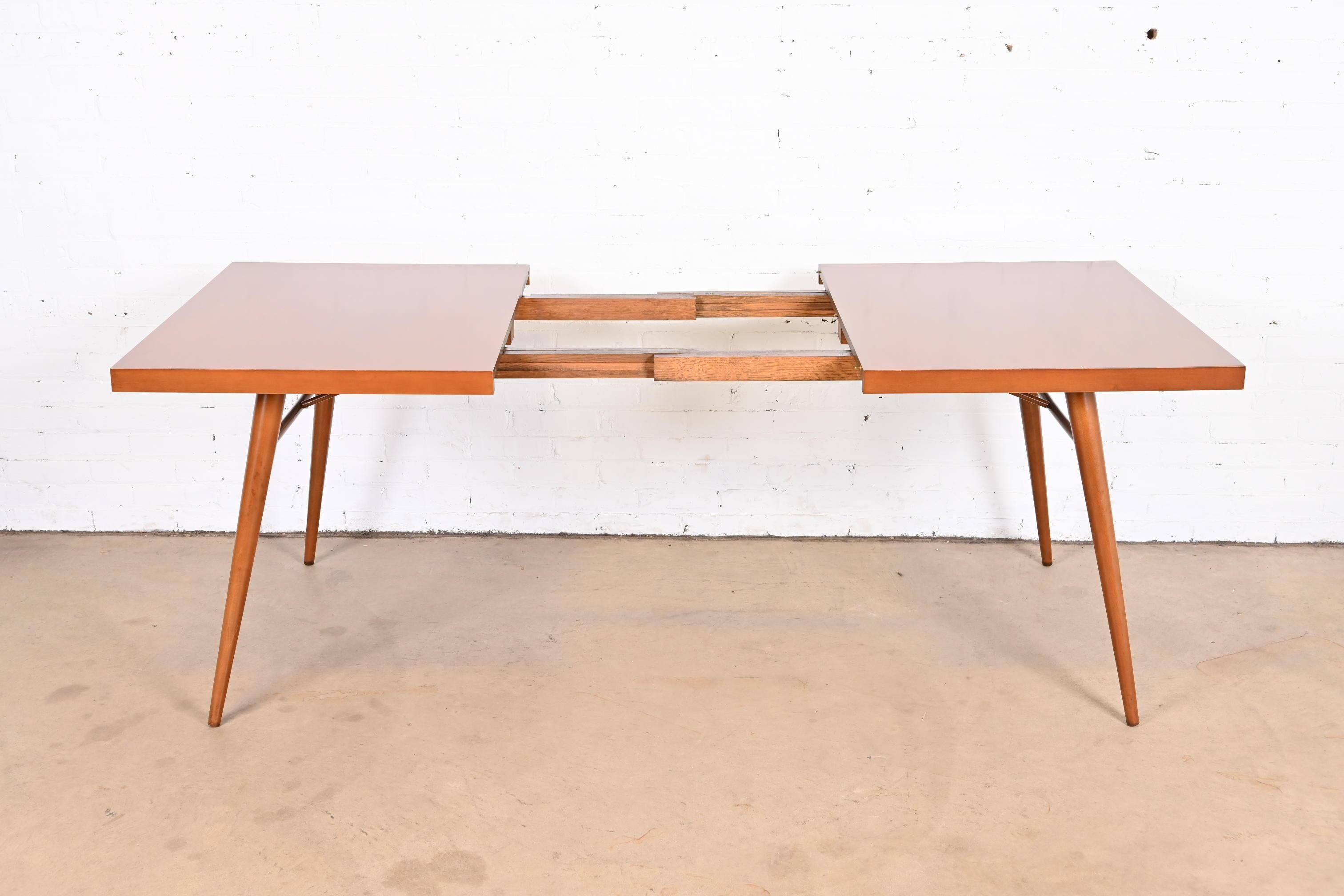 Paul McCobb Planner Group Mid-Century Modern Birch Dining Table, Newly Restored For Sale 4