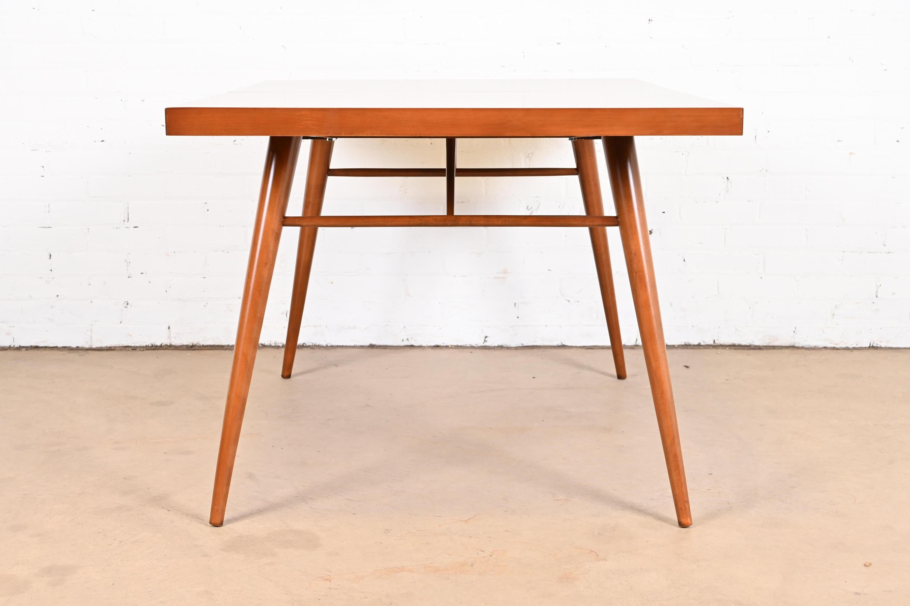 Paul McCobb Planner Group Mid-Century Modern Birch Dining Table, Newly Restored For Sale 10