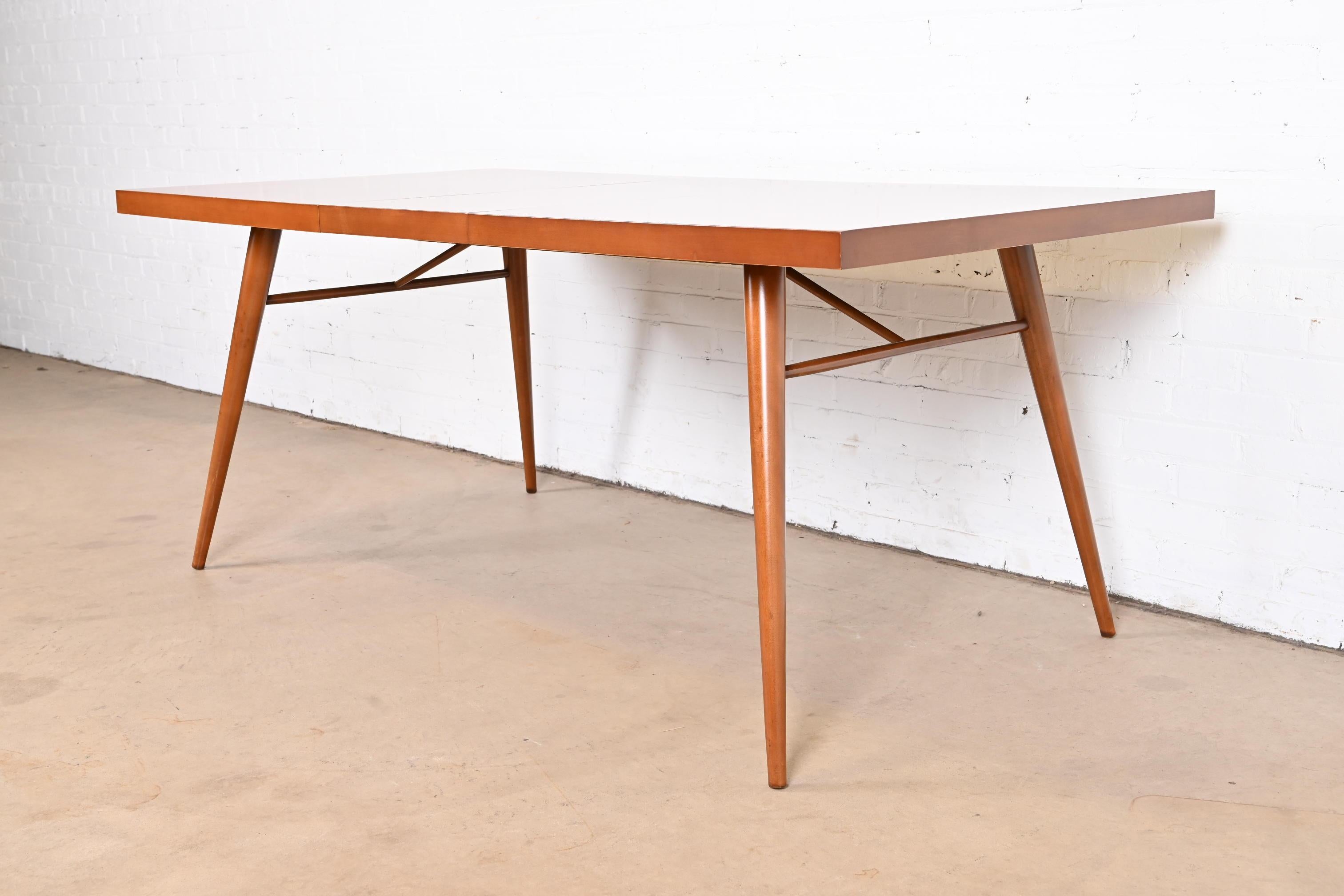 American Paul McCobb Planner Group Mid-Century Modern Birch Dining Table, Newly Restored For Sale