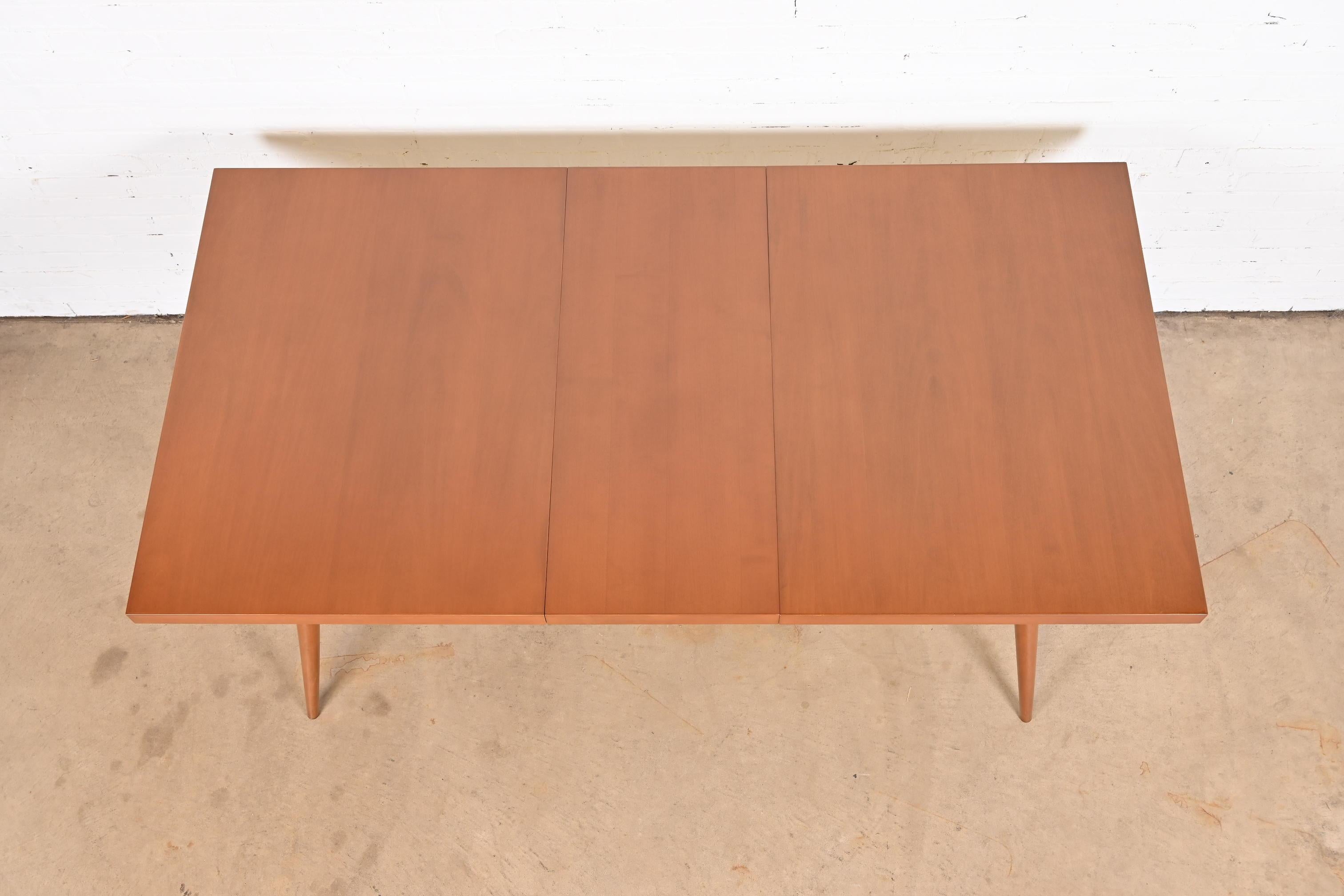 Paul McCobb Planner Group Mid-Century Modern Birch Dining Table, Newly Restored For Sale 2