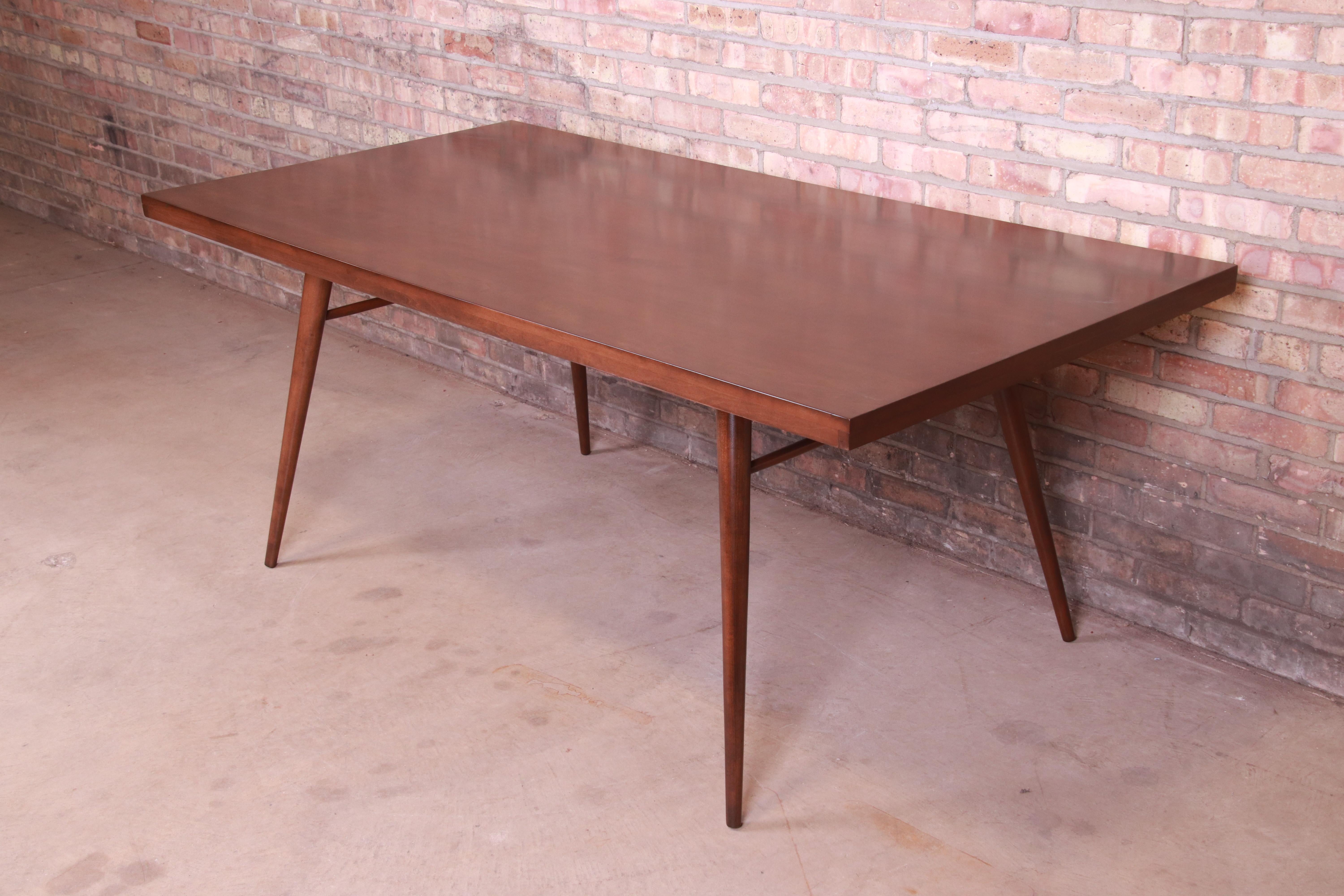 American Paul McCobb Planner Group Mid-Century Modern Birch Dining Table, Refinished