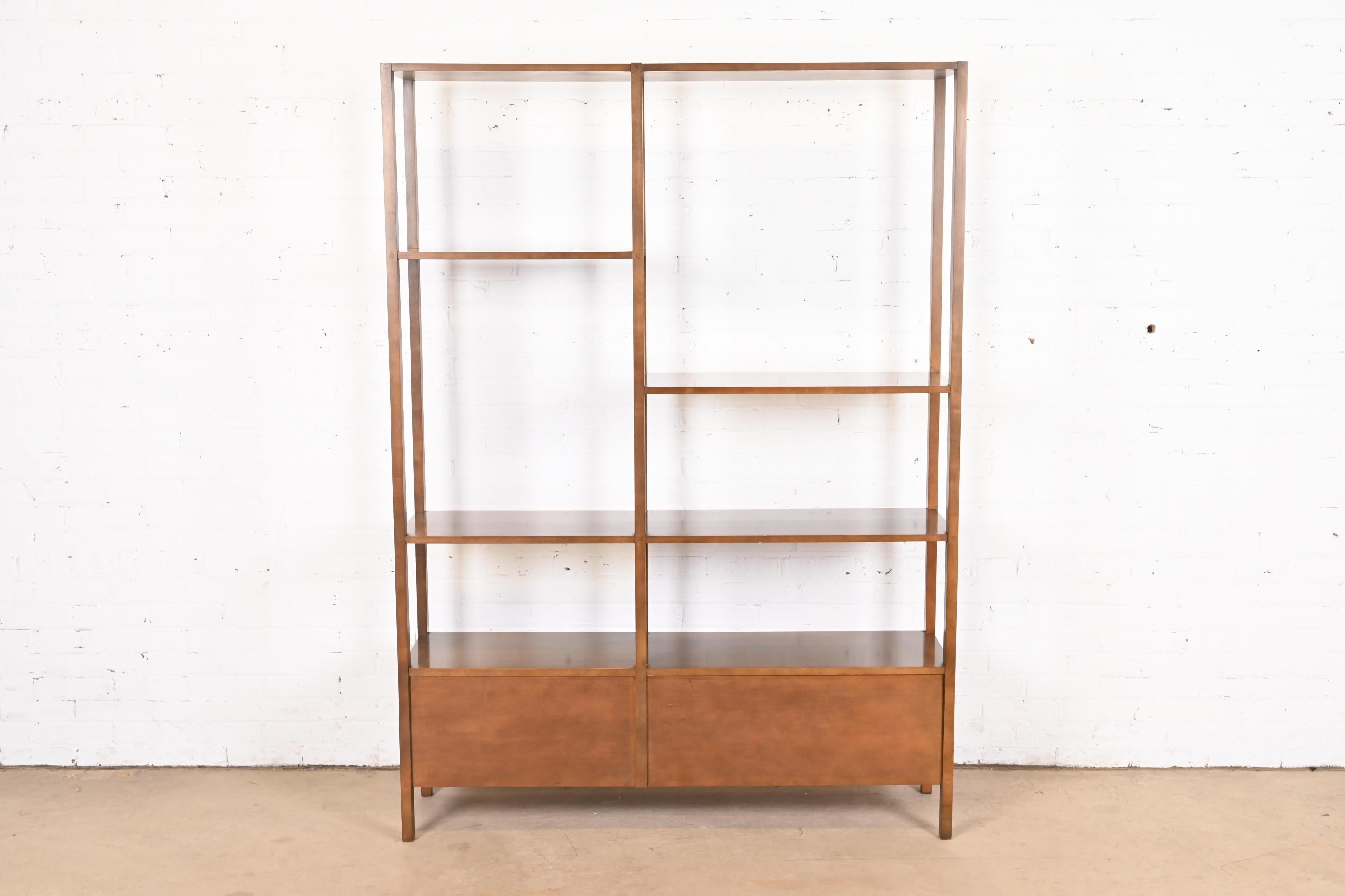 Paul McCobb Planner Group Mid-Century Modern Birch Wall Unit or Room Divider 8