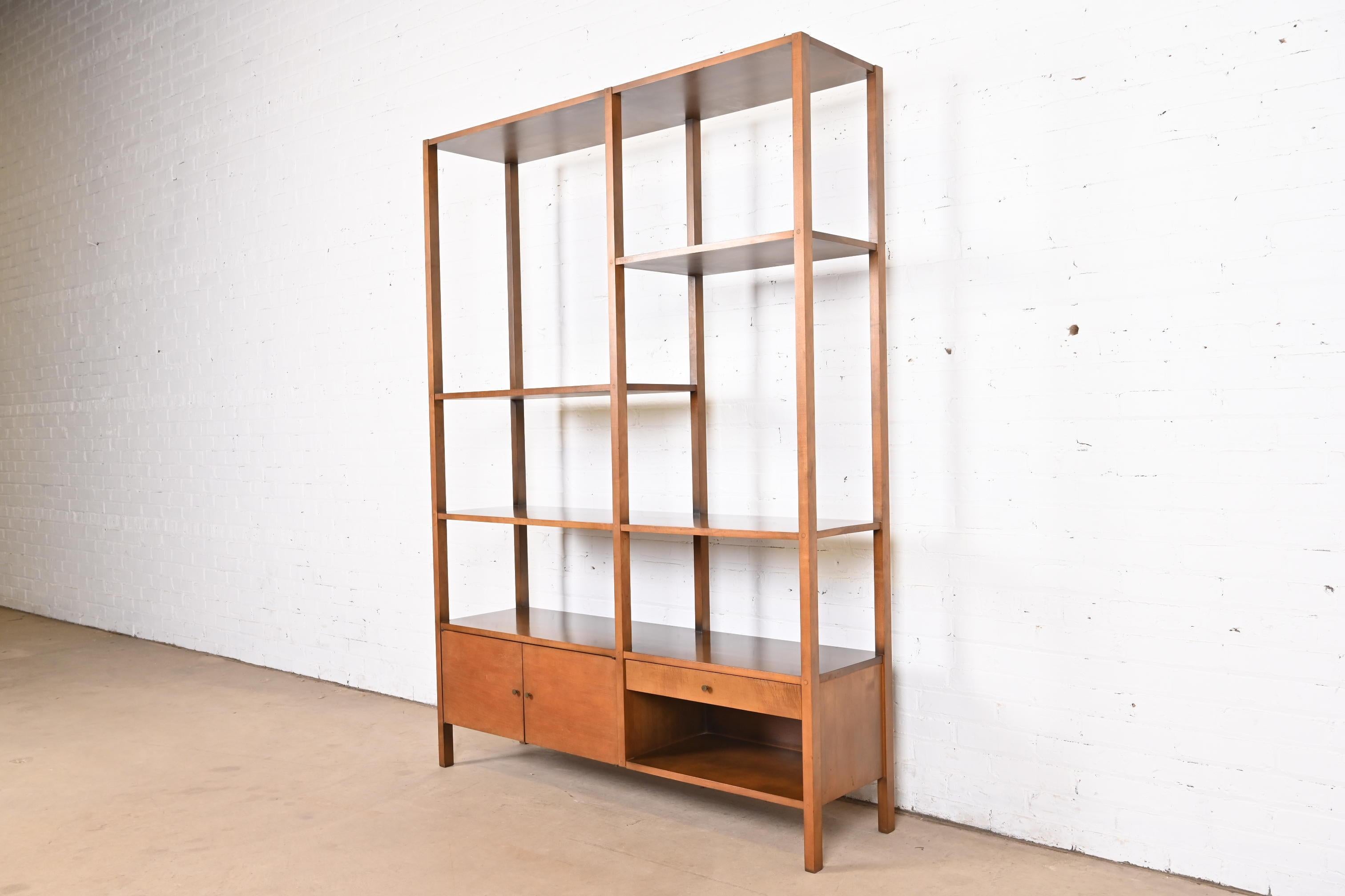 American Paul McCobb Planner Group Mid-Century Modern Birch Wall Unit or Room Divider