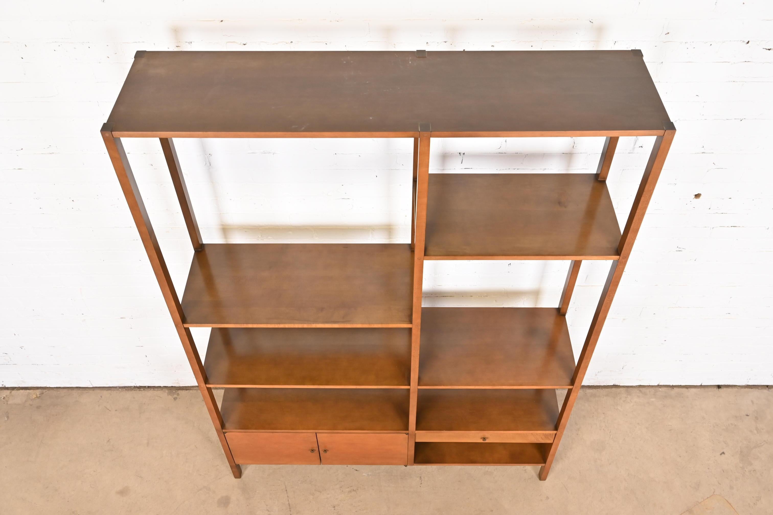 Mid-20th Century Paul McCobb Planner Group Mid-Century Modern Birch Wall Unit or Room Divider
