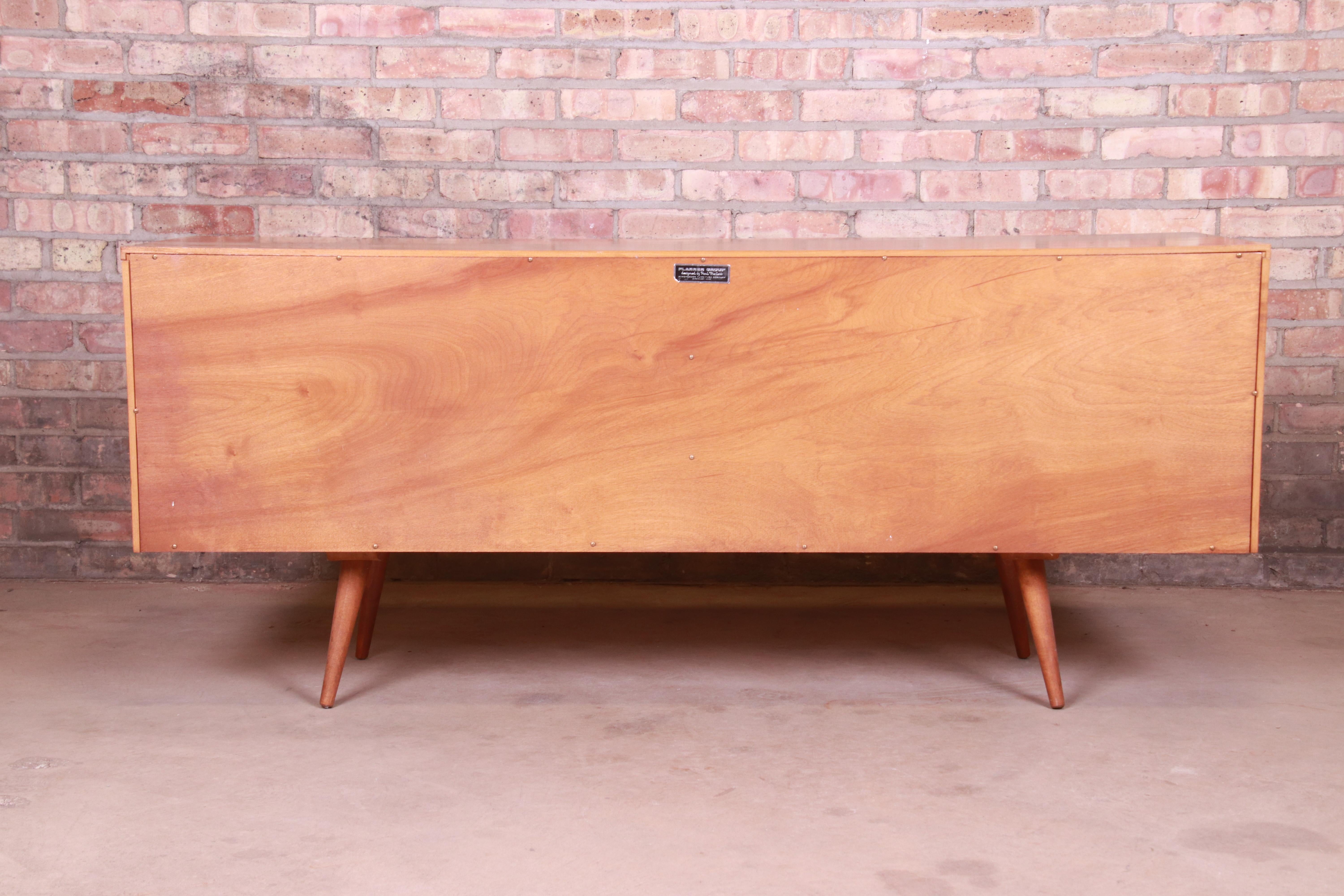 Paul McCobb Planner Group Mid-Century Modern Credenza or Record Cabinet, 1950s 7