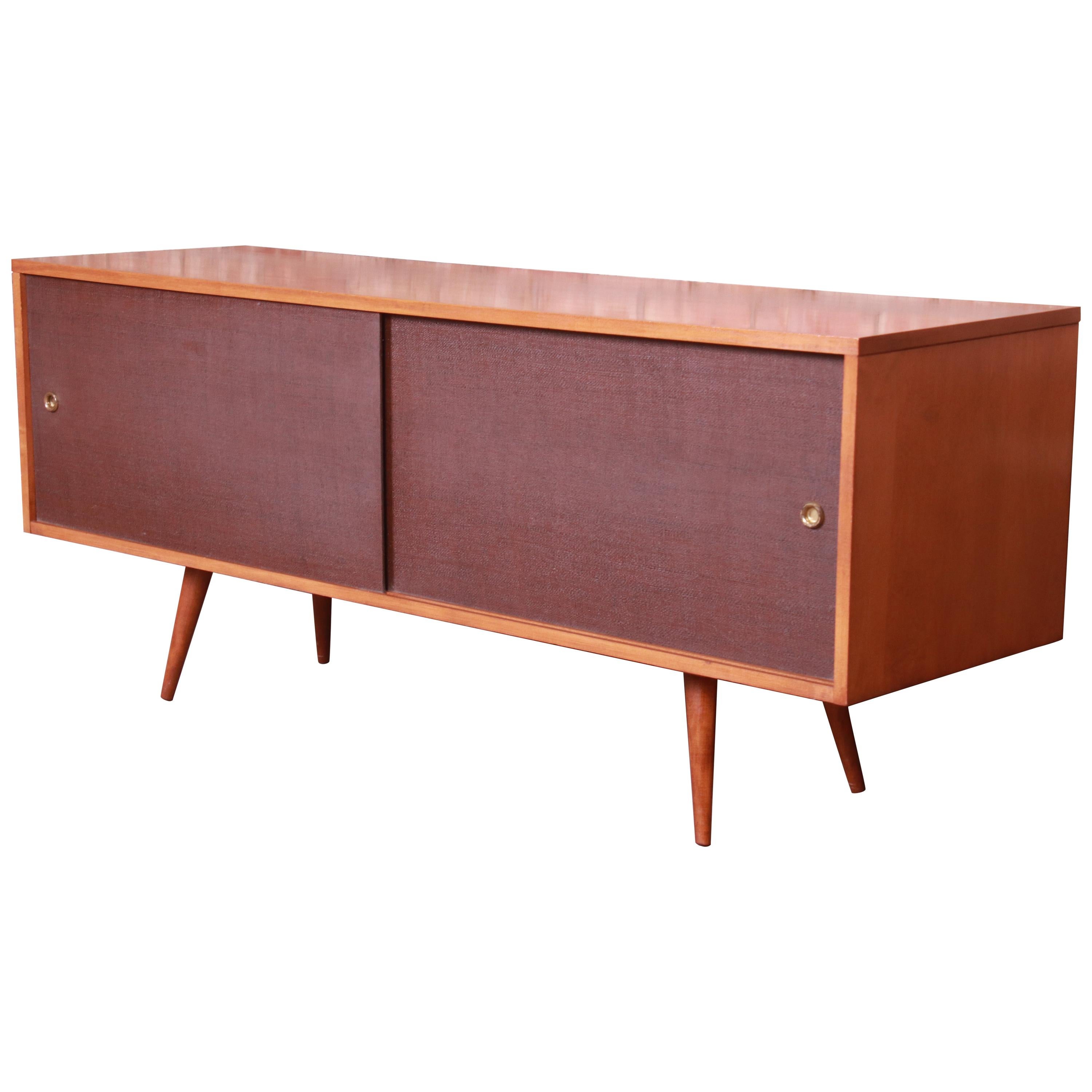 Paul McCobb Planner Group Mid-Century Modern Credenza or Record Cabinet, 1950s
