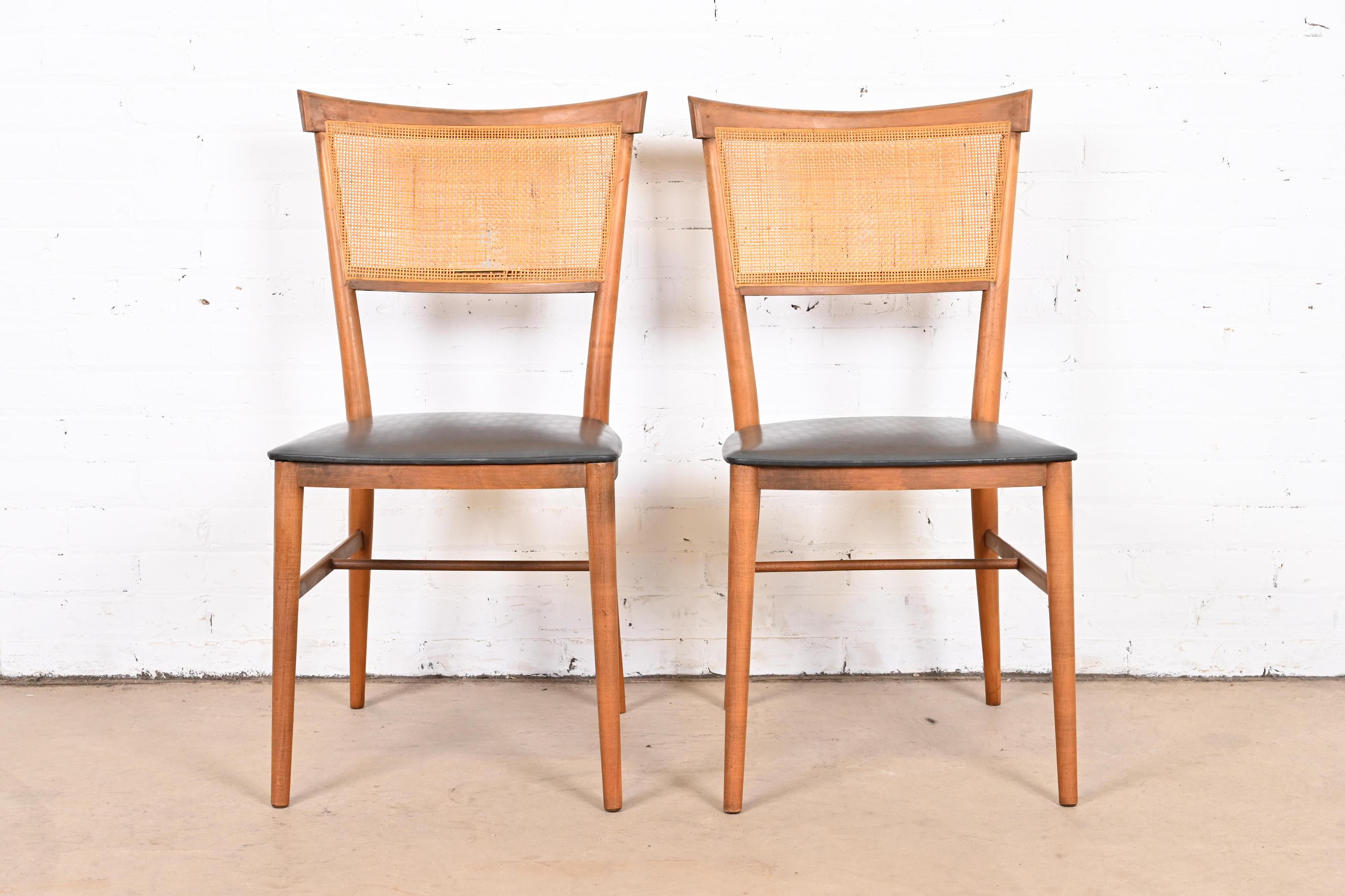 American Paul McCobb Planner Group Mid-Century Modern Dining Chairs or Side Chairs, Pair