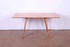 Paul McCobb Planner Group table de salle à manger à rallonge moderne mi-siècle moderne