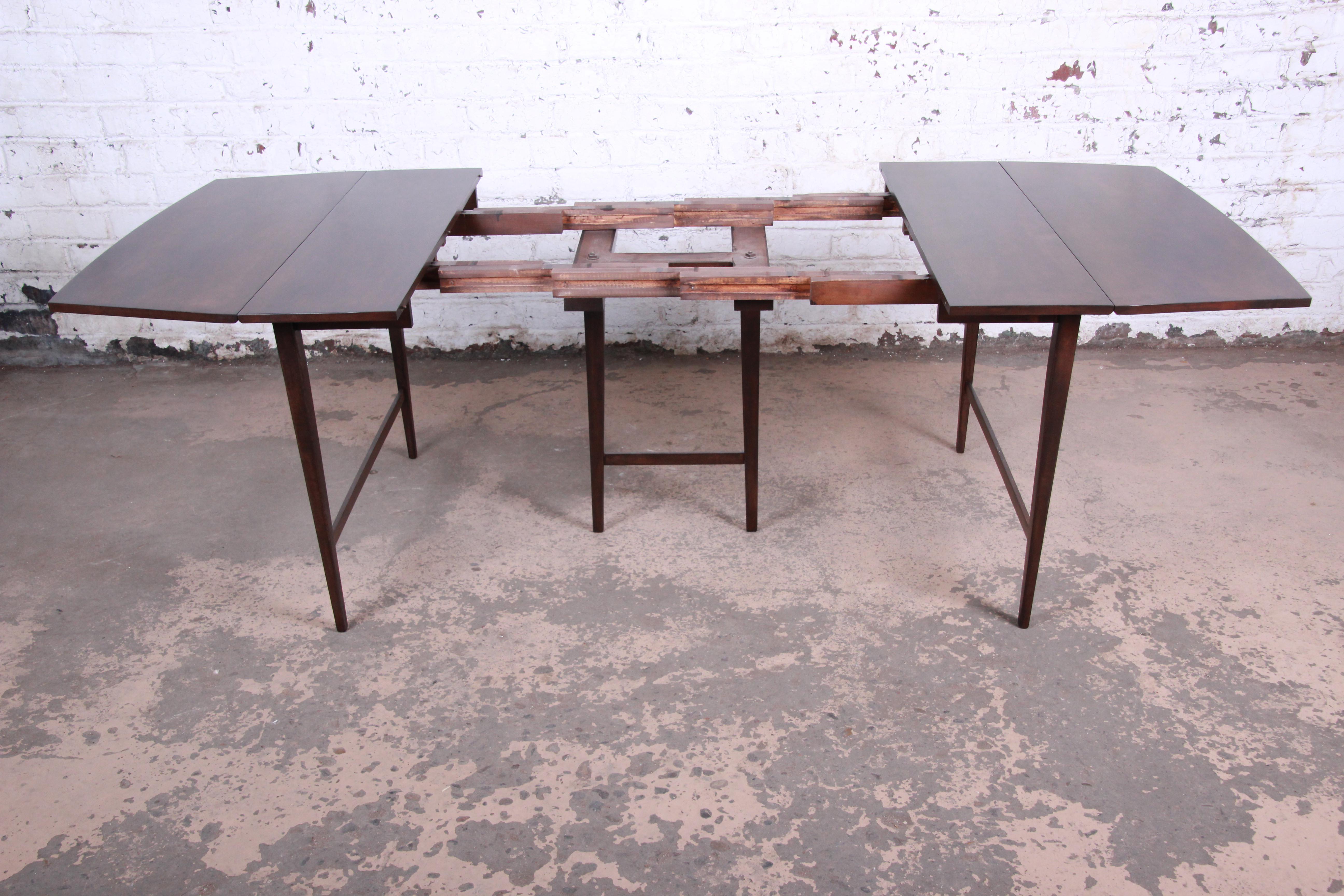 Paul Mccobb Planner Group Mid Century Modern Extension Dining Table