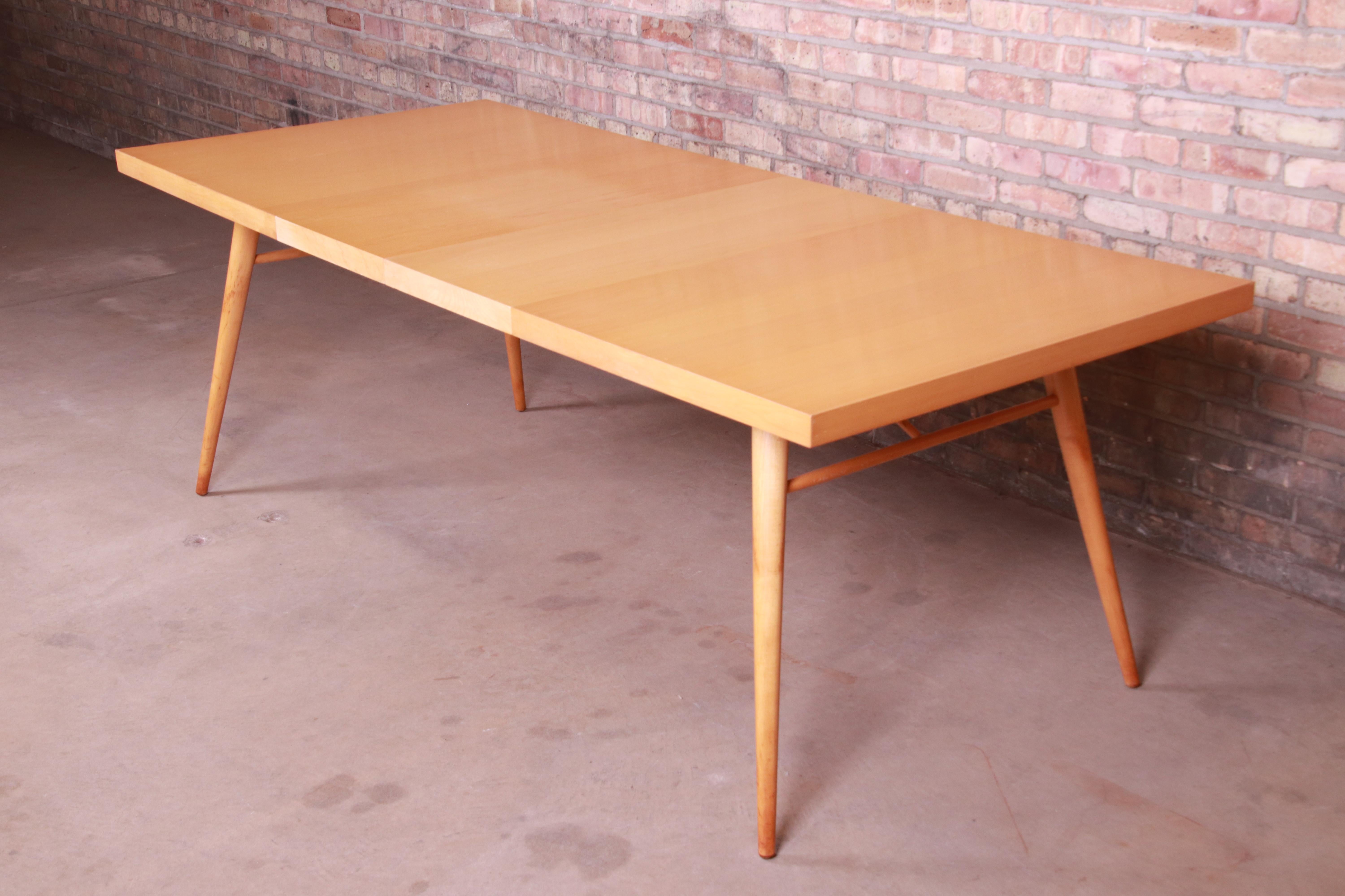 Paul McCobb Planner Group Mid-Century Modern Maple Extension Dining Table, 1950s 5