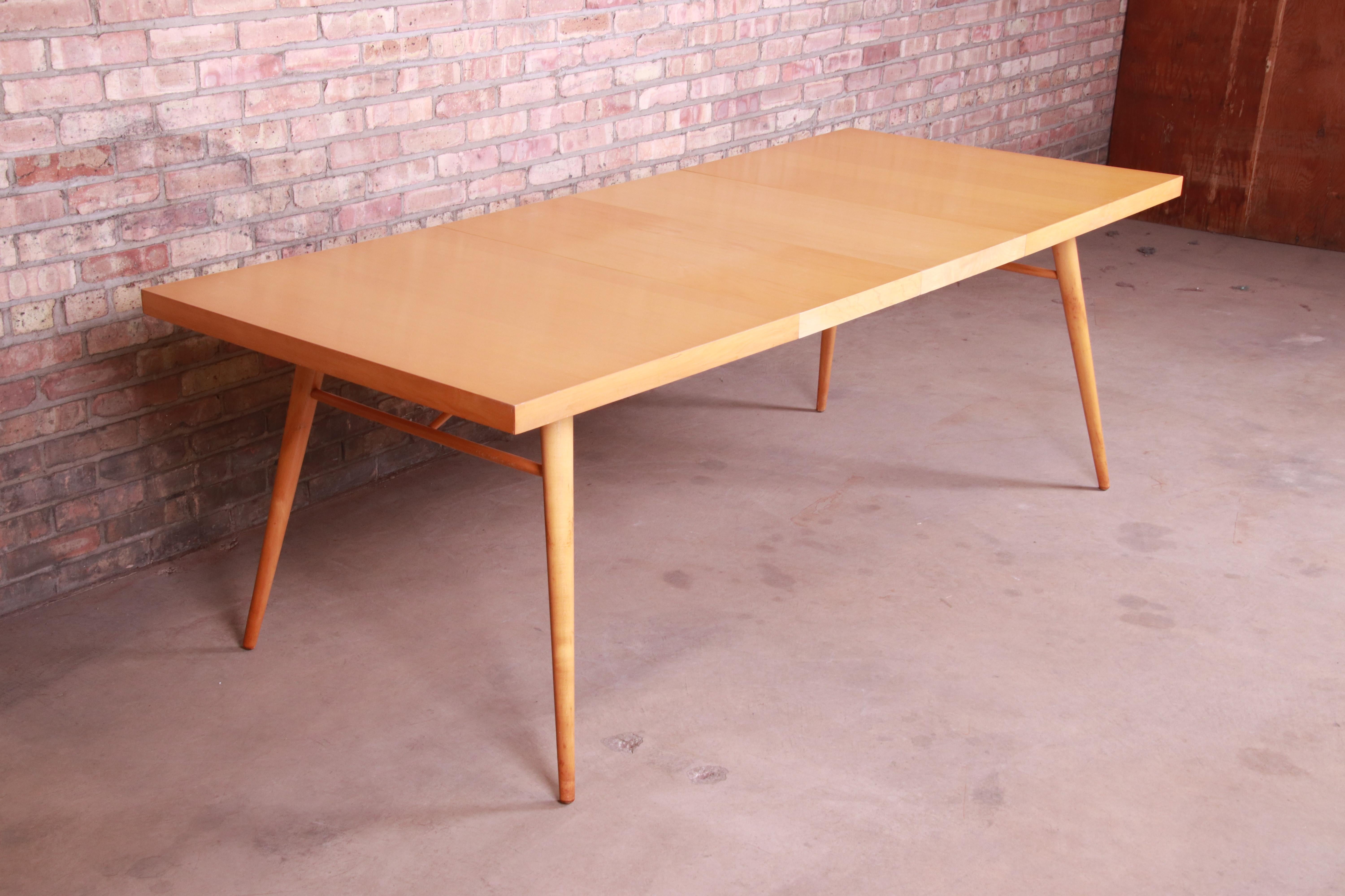 Paul McCobb Planner Group Mid-Century Modern Maple Extension Dining Table, 1950s 6