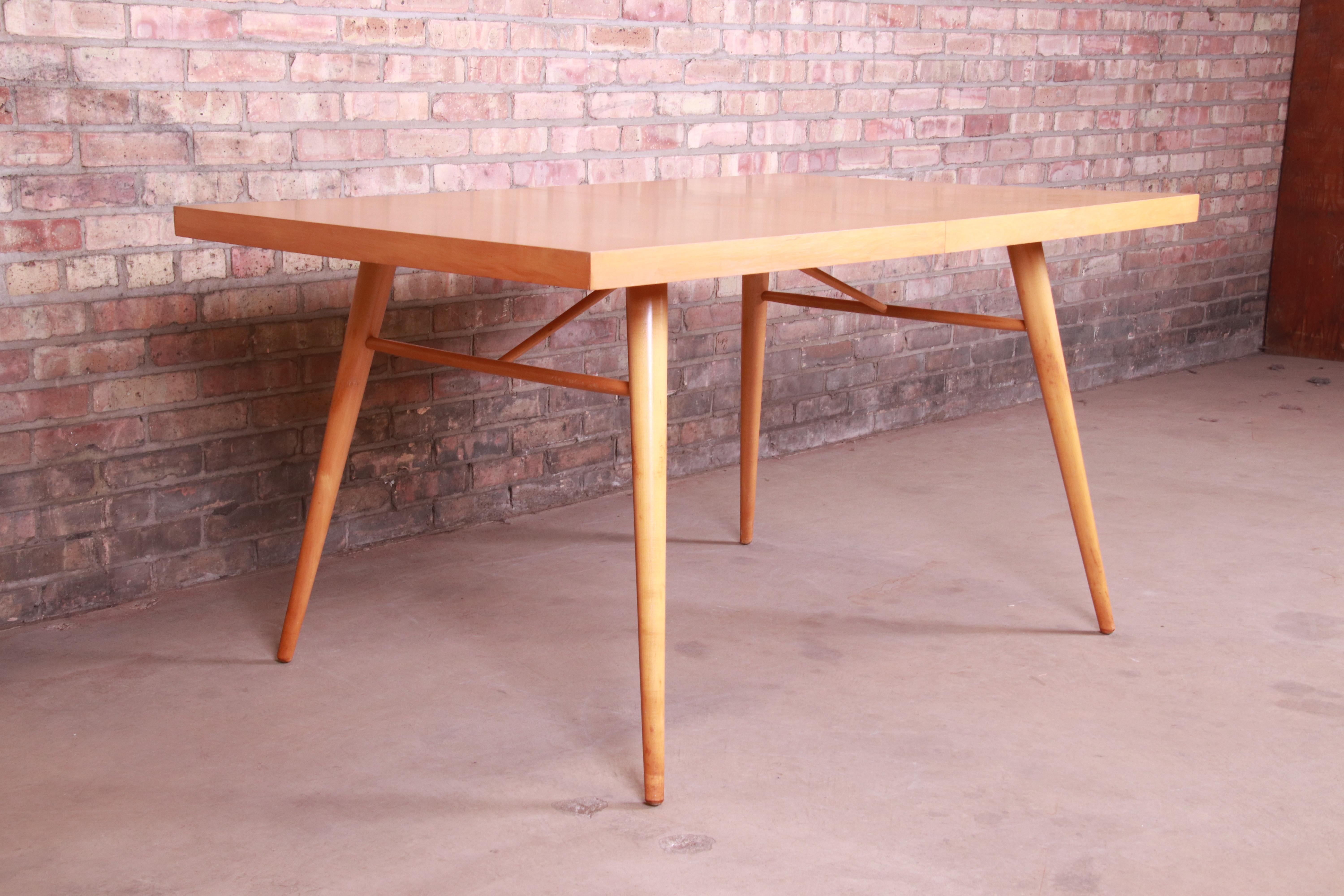 Paul McCobb Planner Group Mid-Century Modern Maple Extension Dining Table, 1950s 1