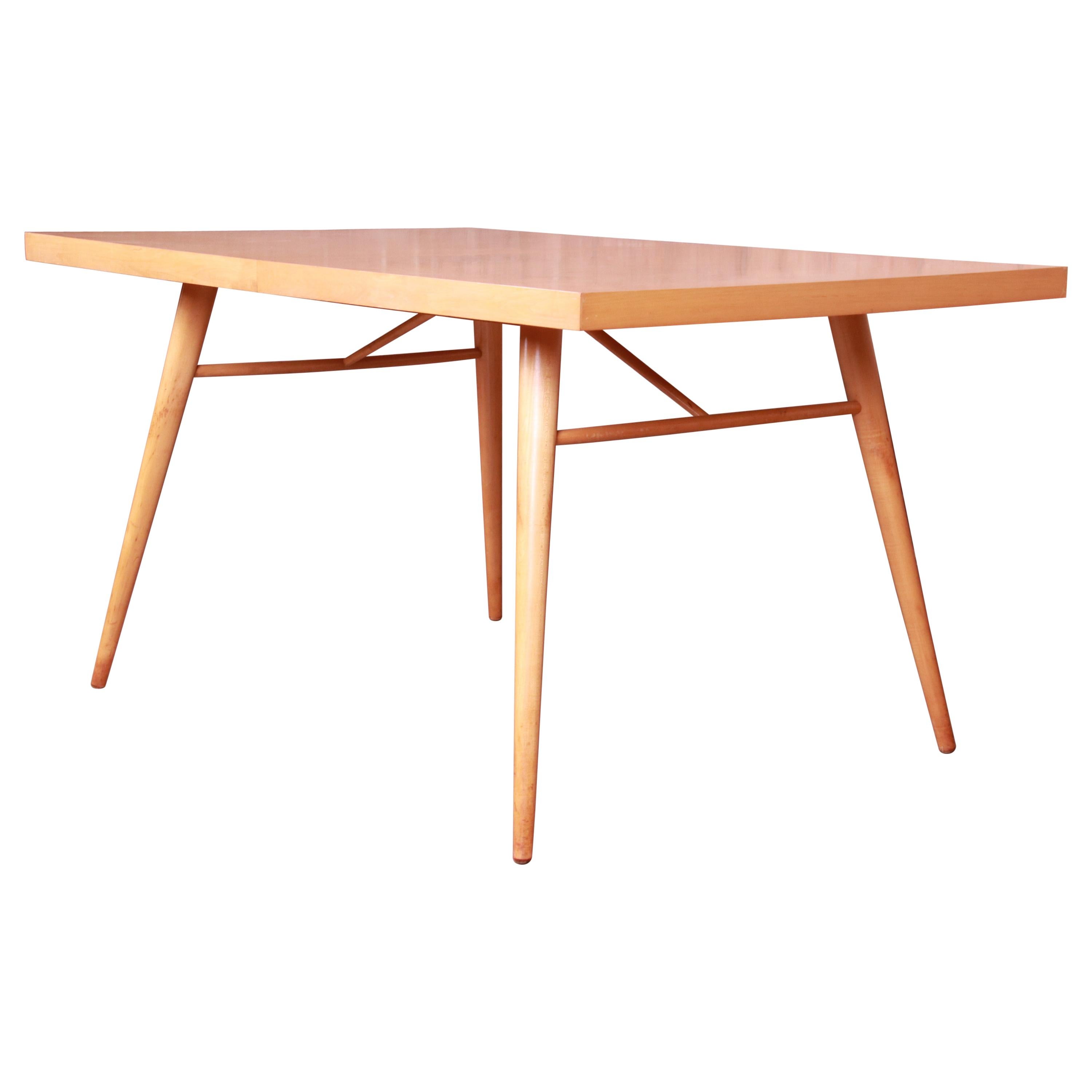 Paul McCobb Planner Group Mid-Century Modern Maple Extension Dining Table, 1950s