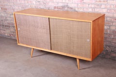 Paul McCobb Planner Group Mid-Century Modernes Ahorn Sideboard Anrichte:: 1950er Jahre