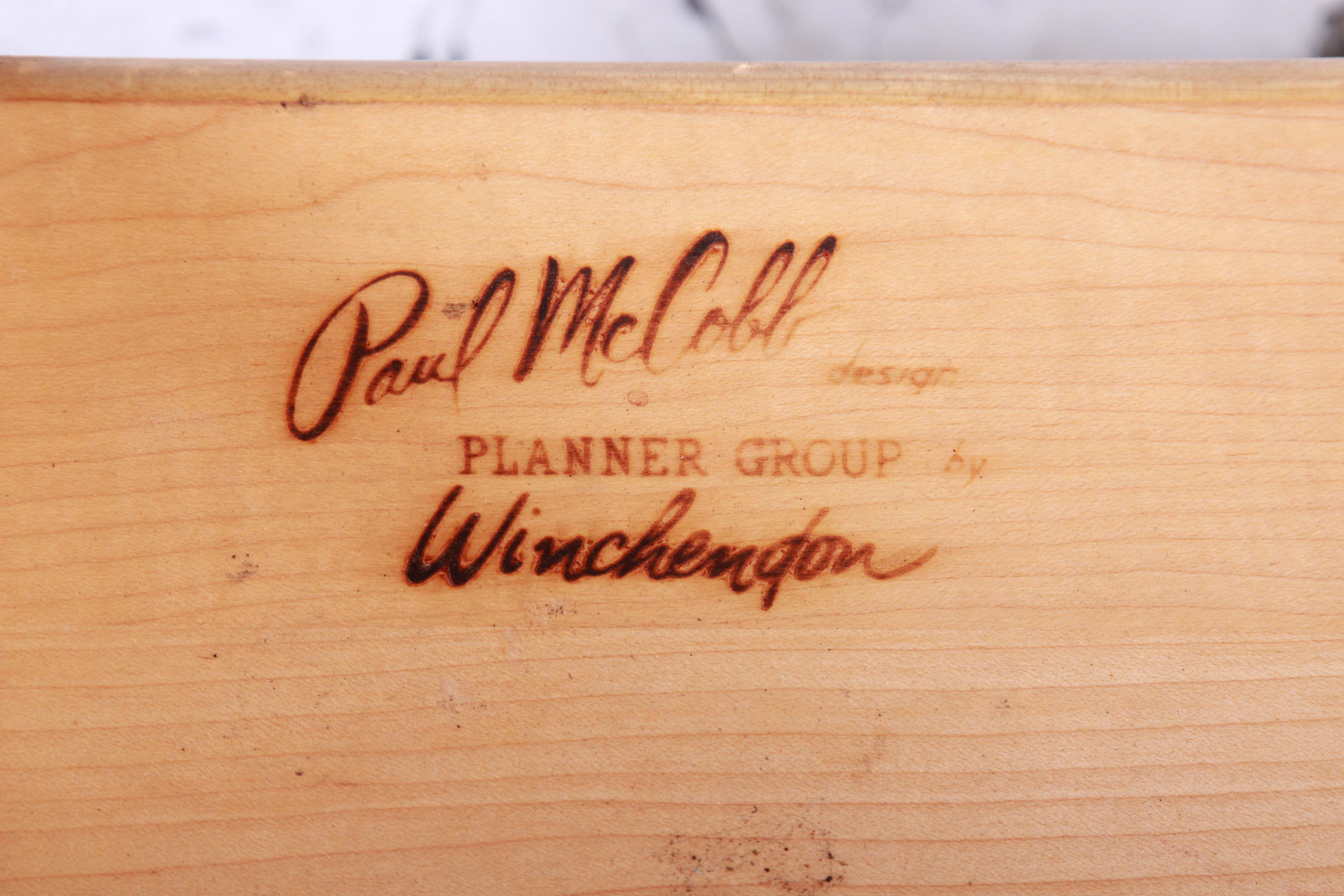 Paul McCobb Planner Group Mid-Century Modern Six-Drawer Dresser 6