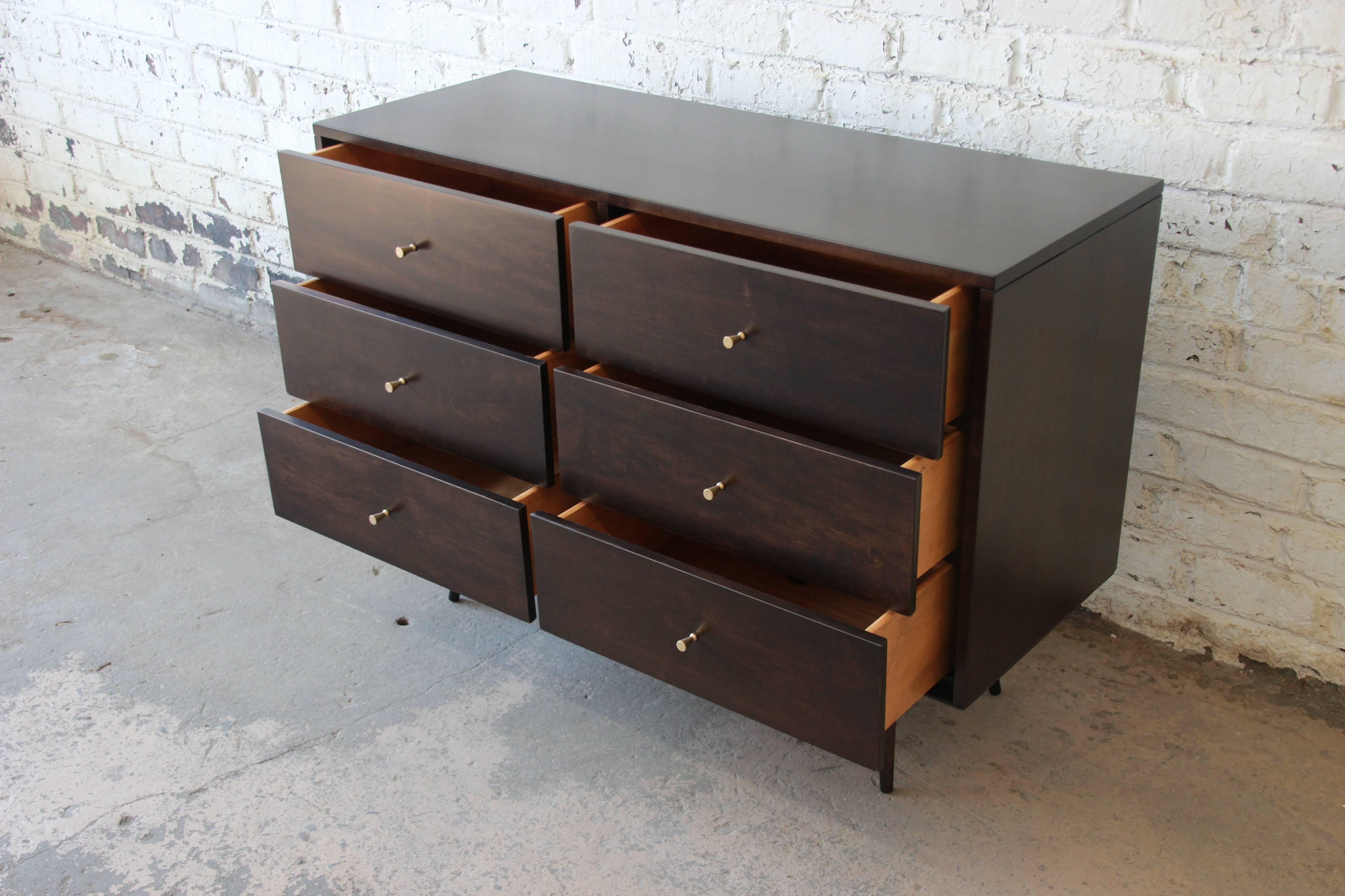 Paul McCobb Planner Group Mid-Century Modern Six-Drawer Dresser 2