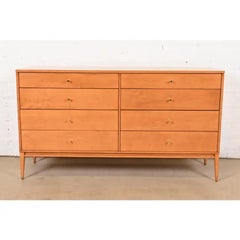 Paul McCobb Planner Group Mid-Century Modern Solid Birch Dresser, Refinished