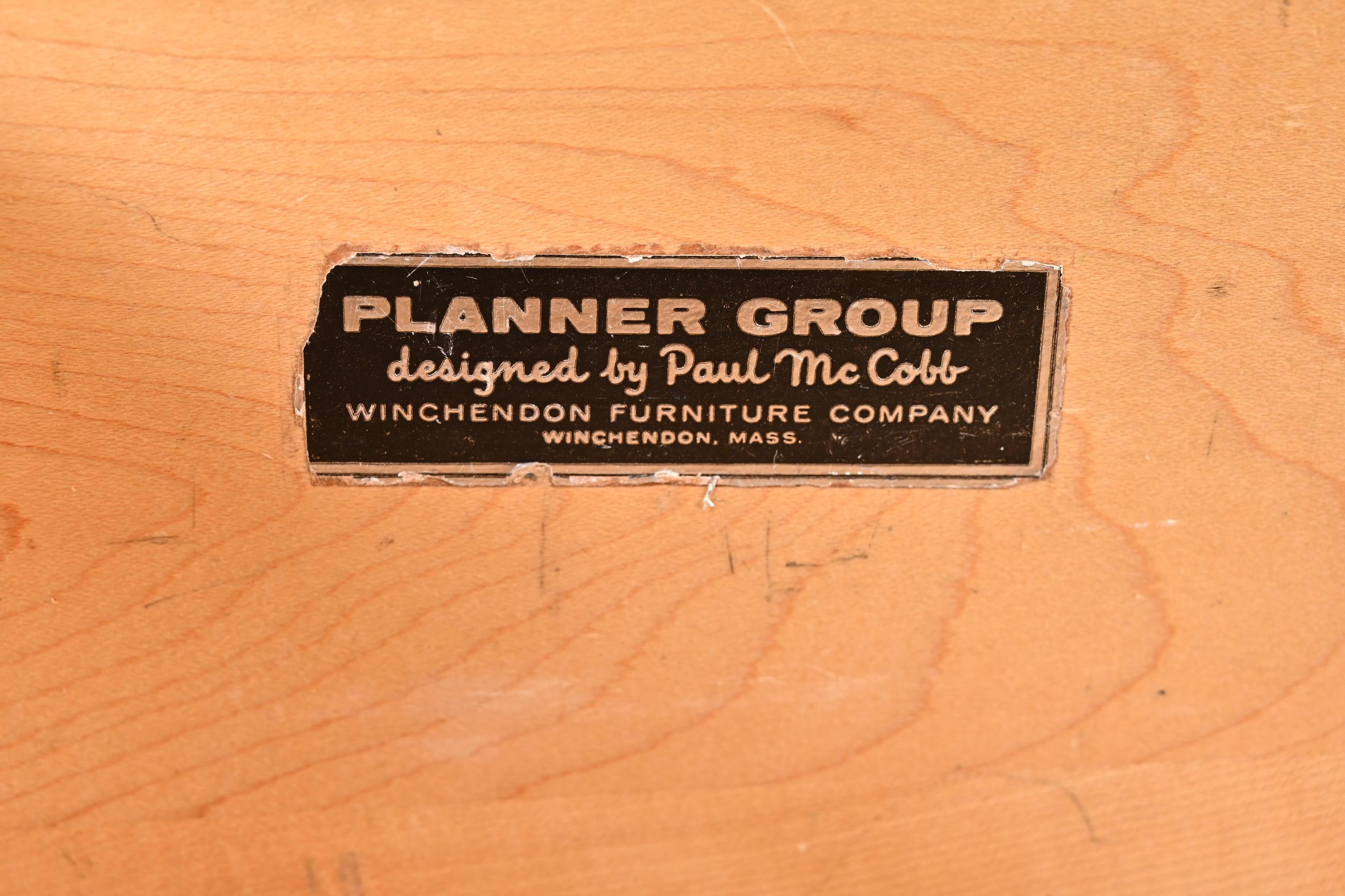 Paul McCobb Planner Group Mid-Century Modern Solid Maple Writing Desk, 1950s 7